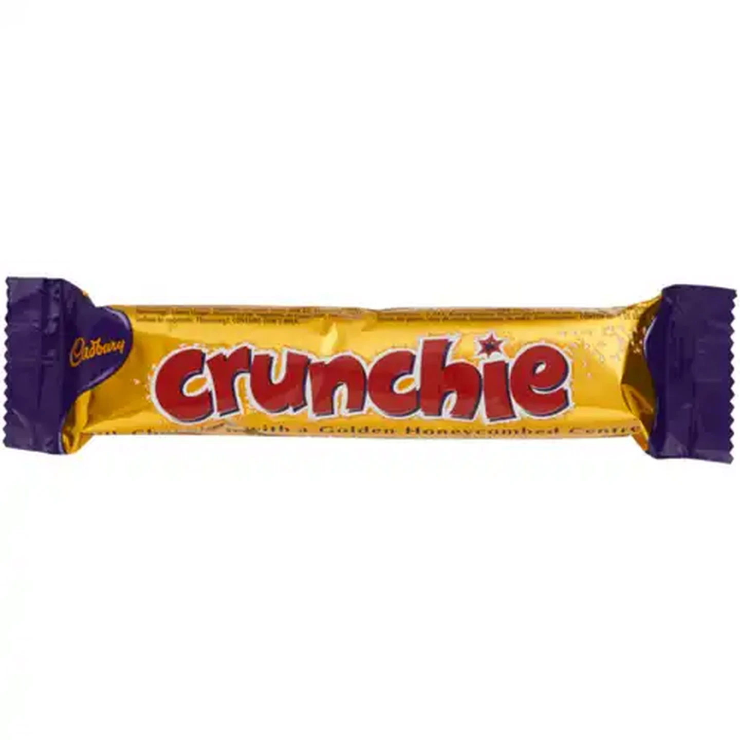 Image of Cadbury Crunchie Milk Chocolate Bars Pack 40 x 40g