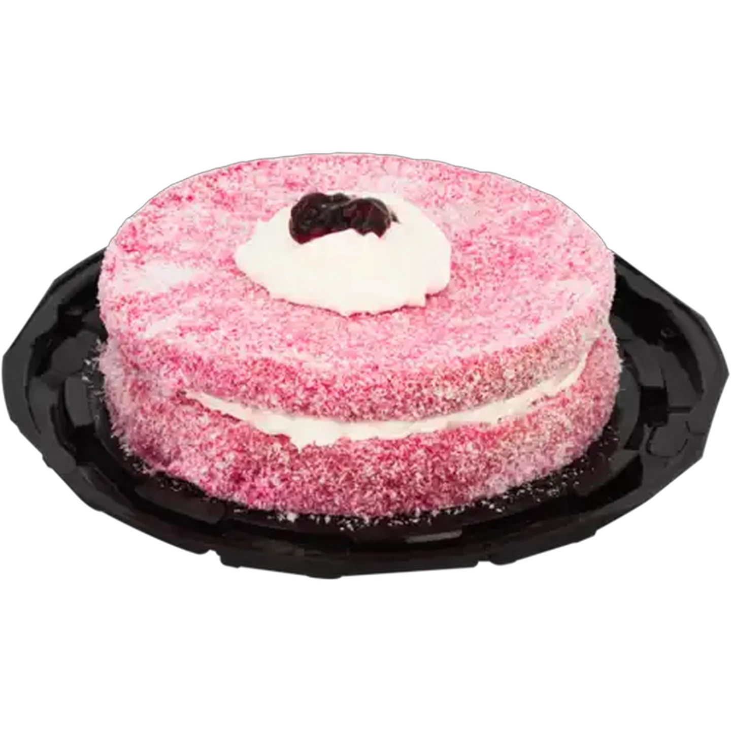 Image of Raspberry Snowball Cake