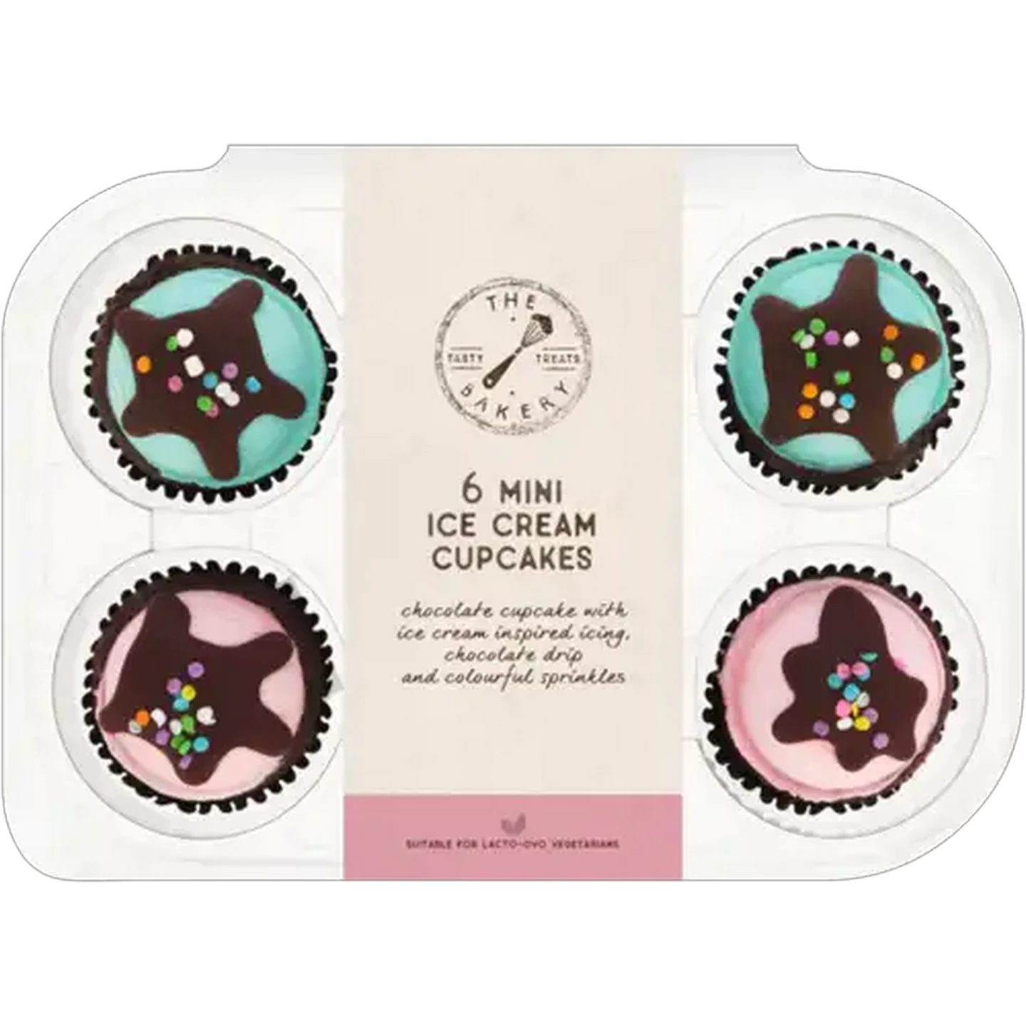 Image of The Bakery Mini Ice Cream Cupcakes 6 Pack