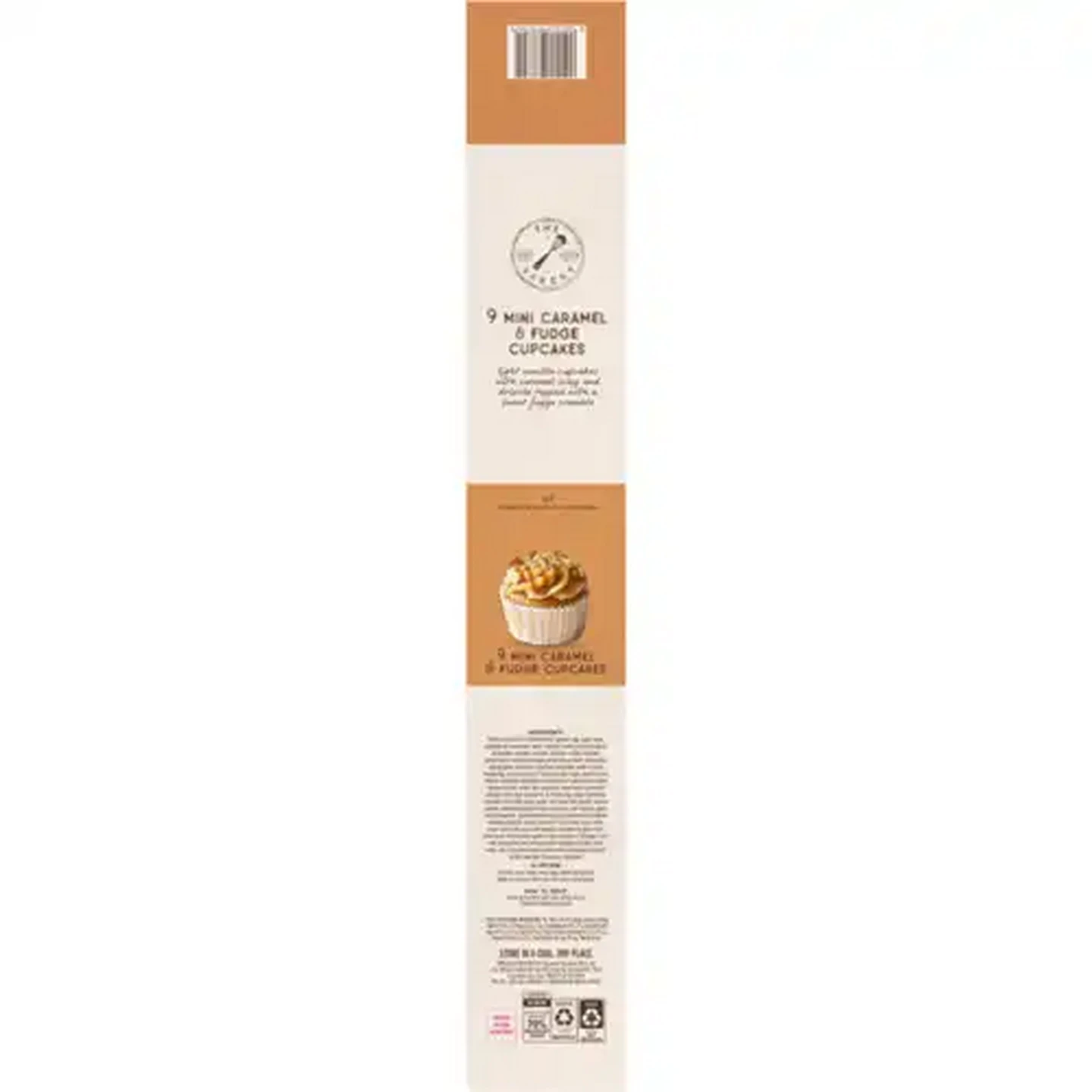Image of The Bakery Mini Caramel & Fudge Cupcakes 9 Pack