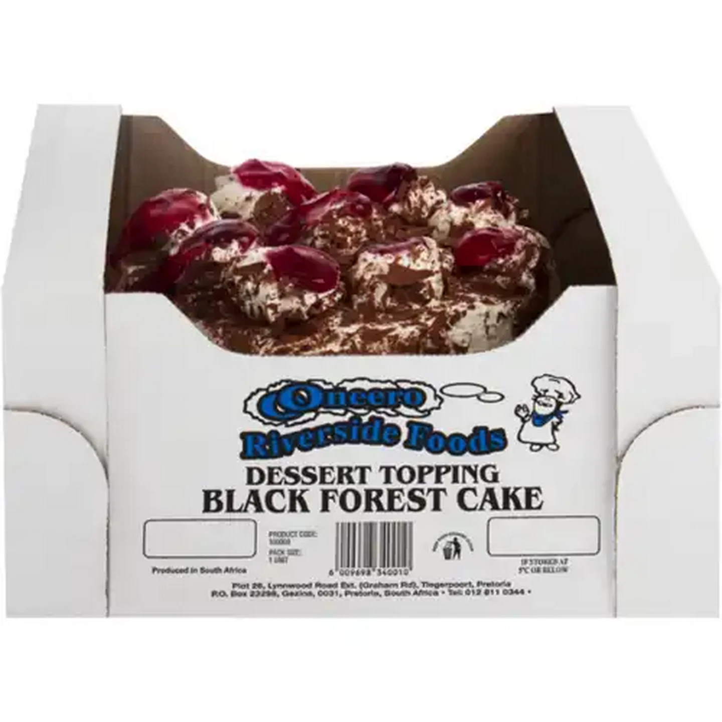 Image of Oneero Riverside Foods Black Forest Cake 1.1kg