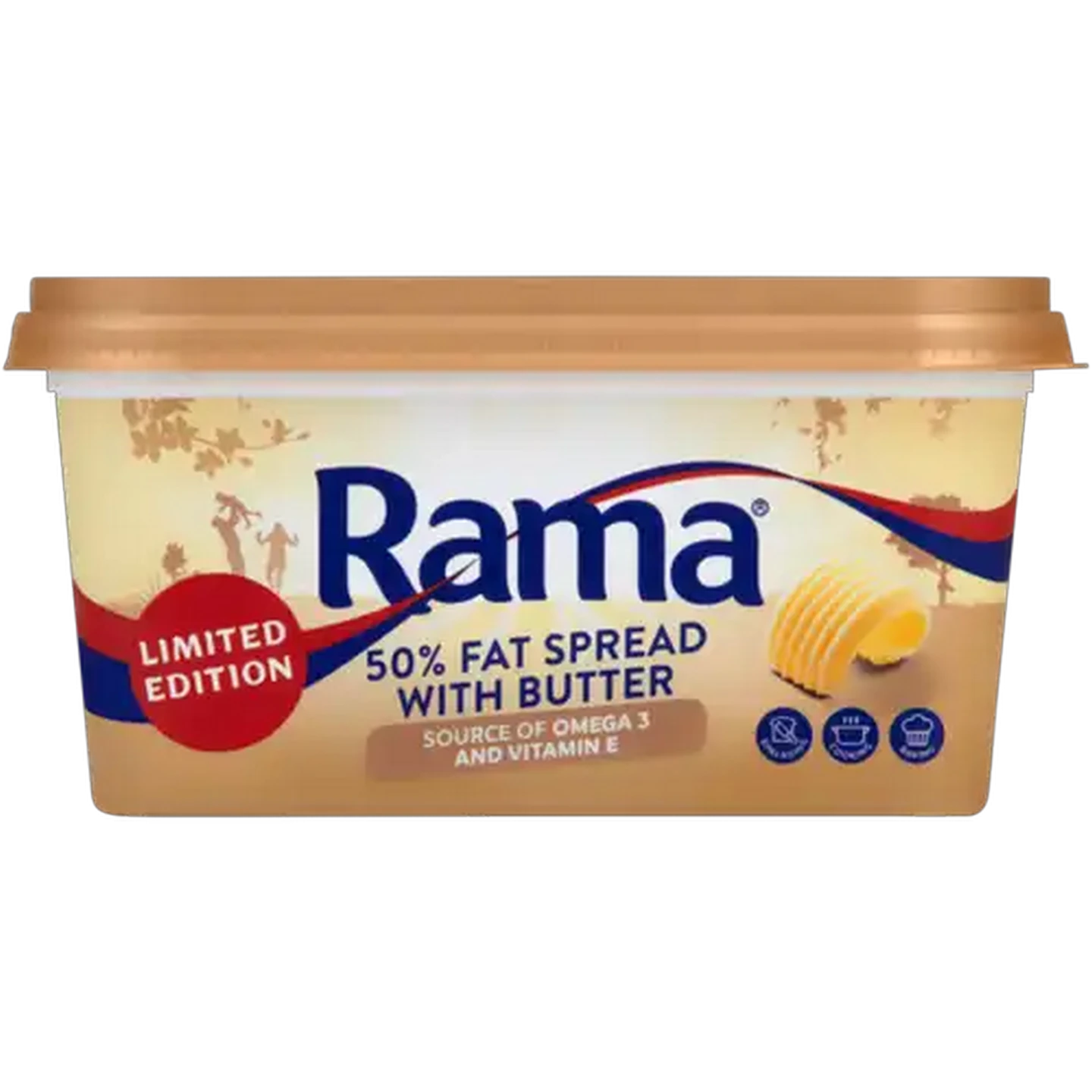 Image of Rama Limited Edition 50% Fat Spread with Butter 500g