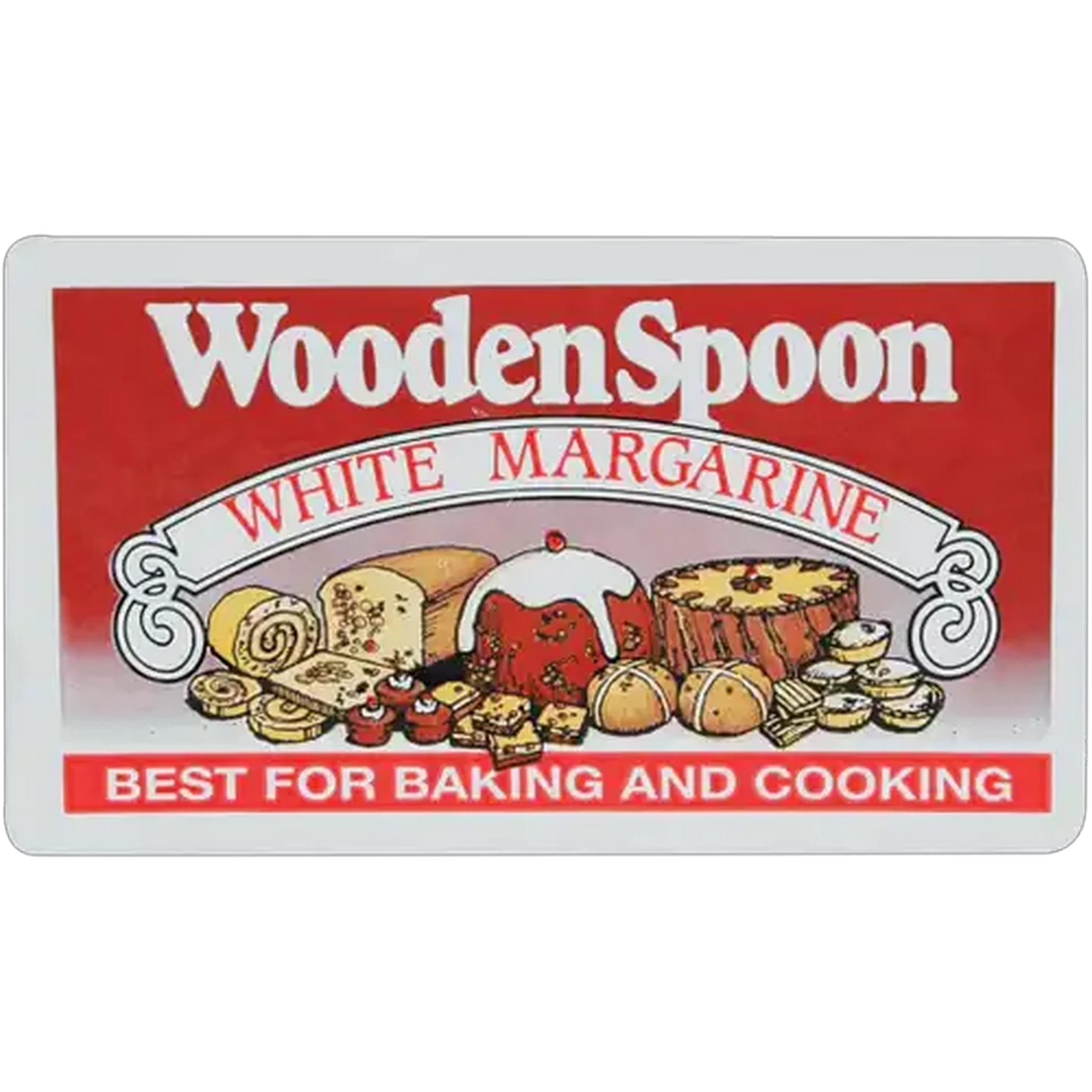 Image of Wooden Spoon White Baking Margarine 500g