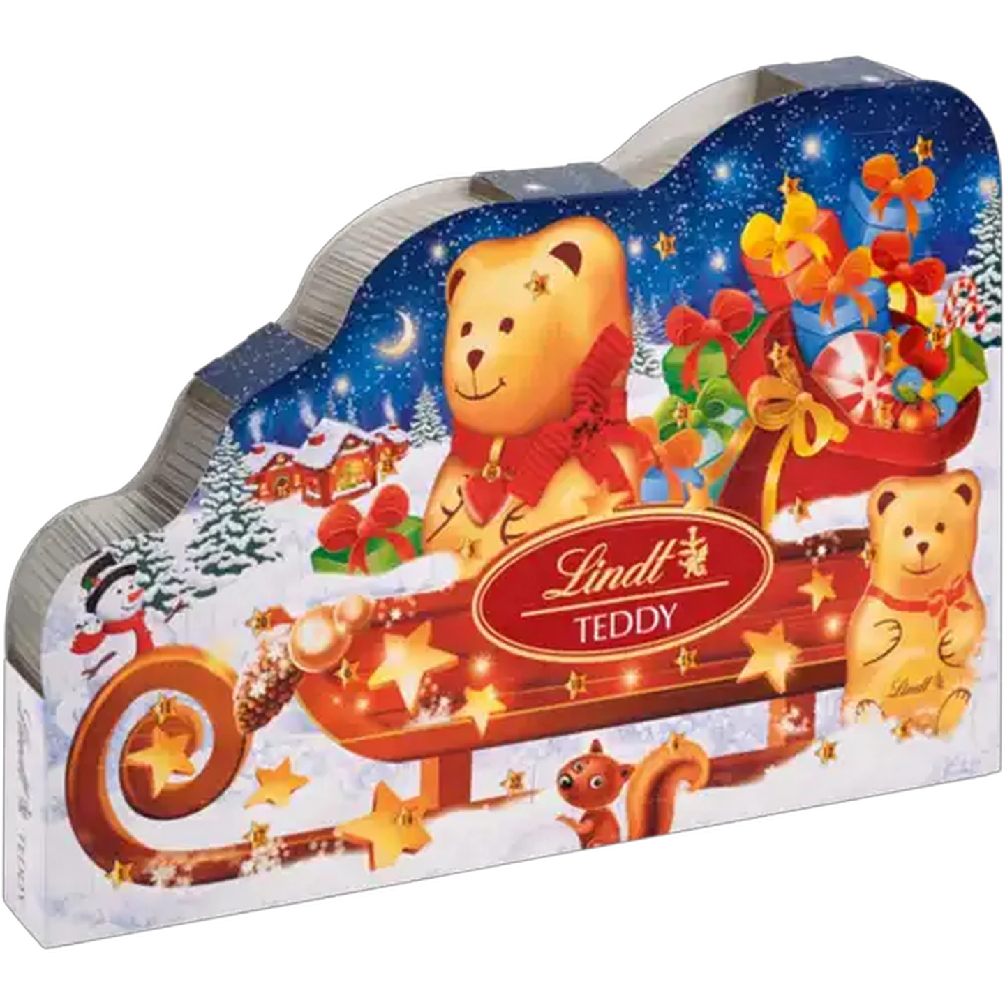 Image of Lindt Teddy Sleigh Advent Calendar