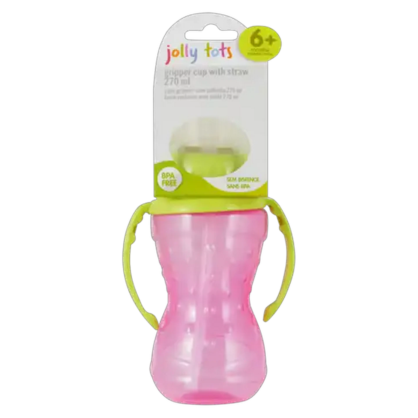 Image of Jolly Tots Gripper Cup With Straw