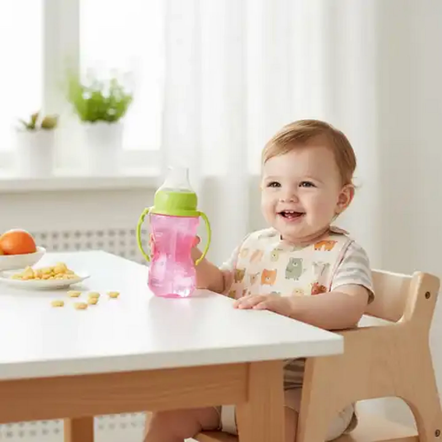 Image of Jolly Tots Gripper Cup With Straw