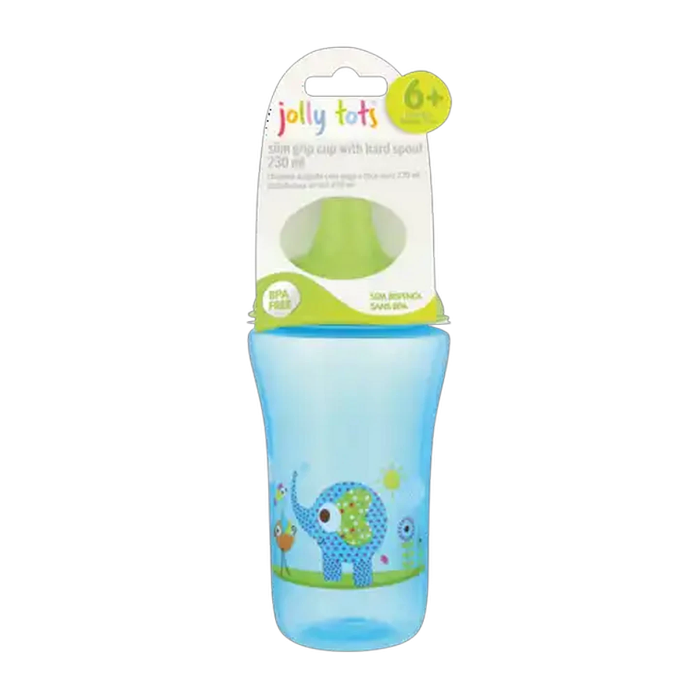 Image of Jolly Tots Slimgrip Cup With Hard Spout 230ml