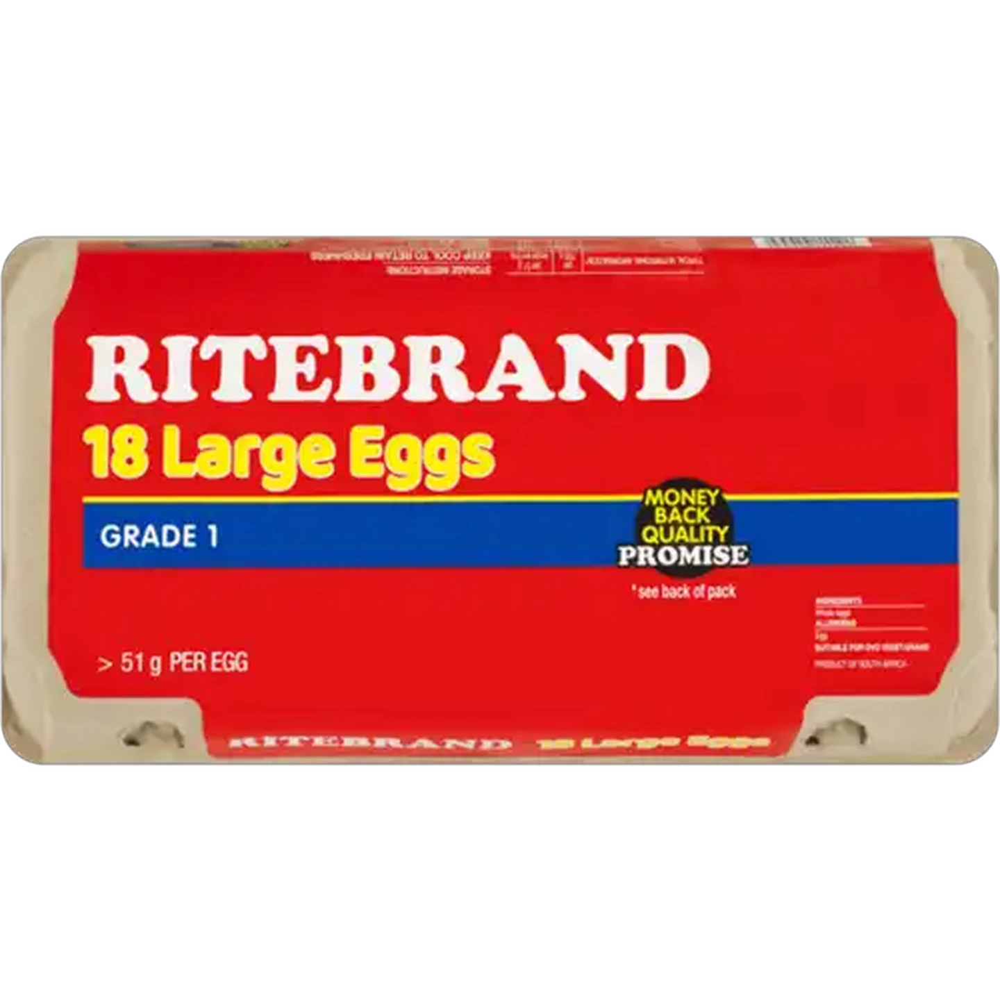 Image of Ritebrand Large Eggs 18 Pack