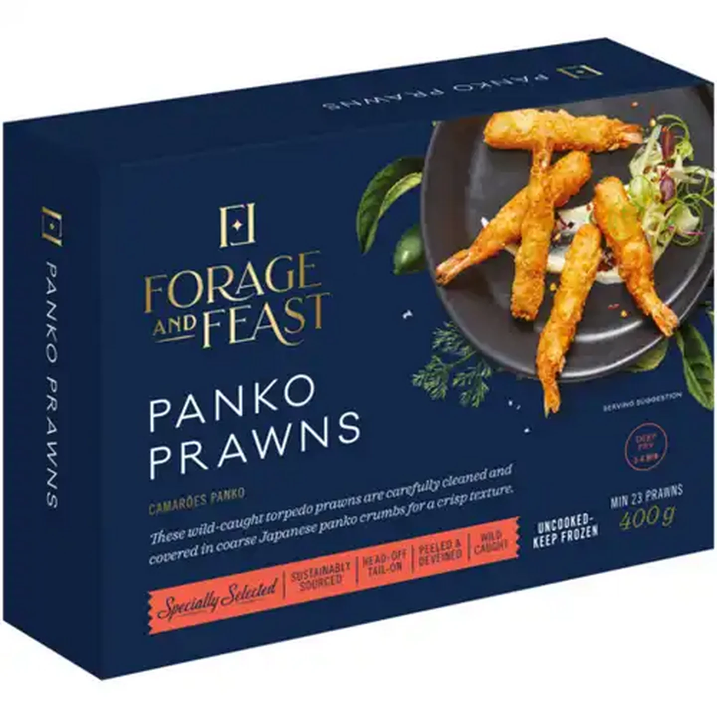 Checkers Sixty60 | Forage And Feast Frozen Panko Prawns 400g