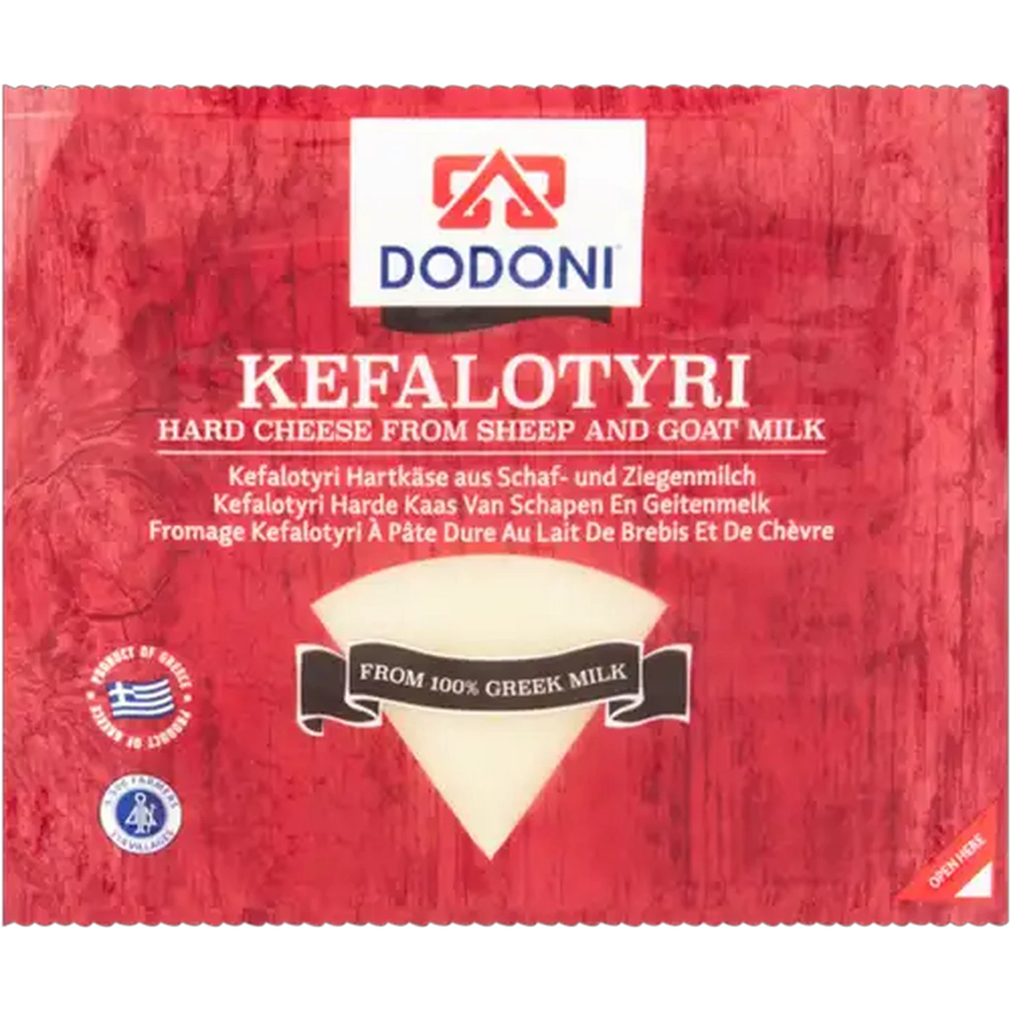 Image of DODONI Kefalotyri Hard Cheese 200g