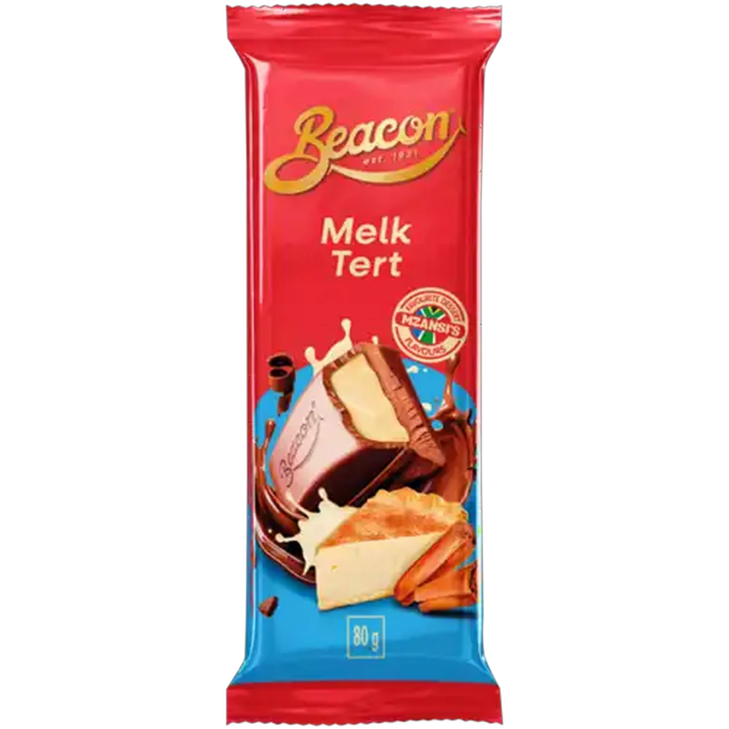 Image of Beacon Melk Tert Chocolate Slab 80g