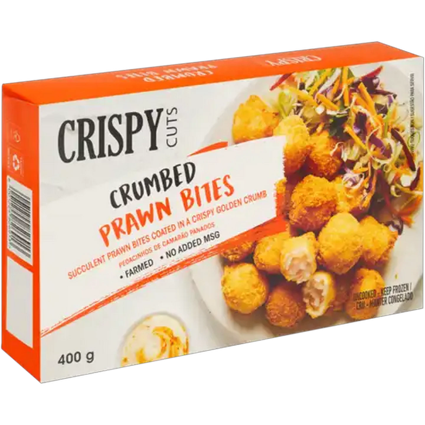 Image of Crispy Cuts Frozen Crumbed Prawn Bites 400g