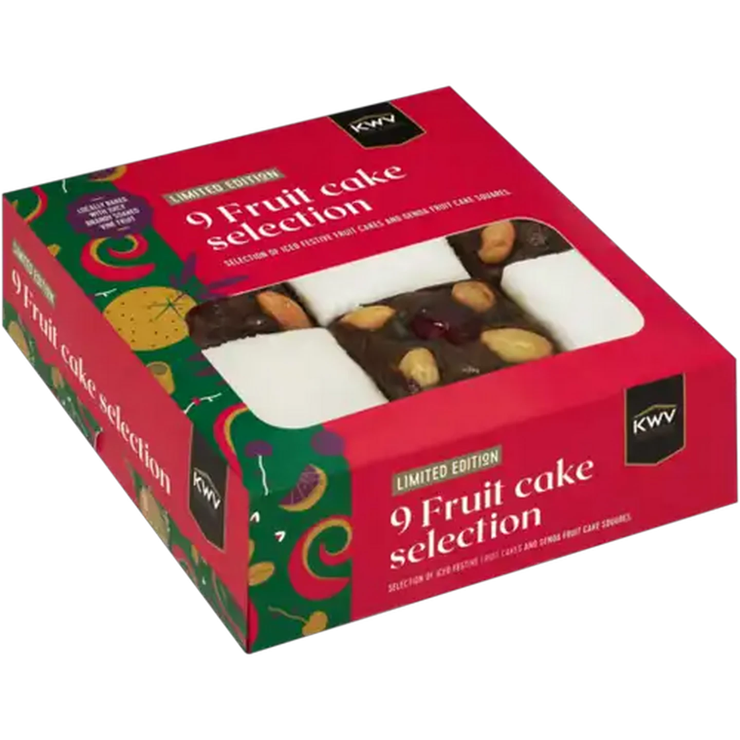 Image of Limited Edition KWV Fruit Cake Selection 9 Pack