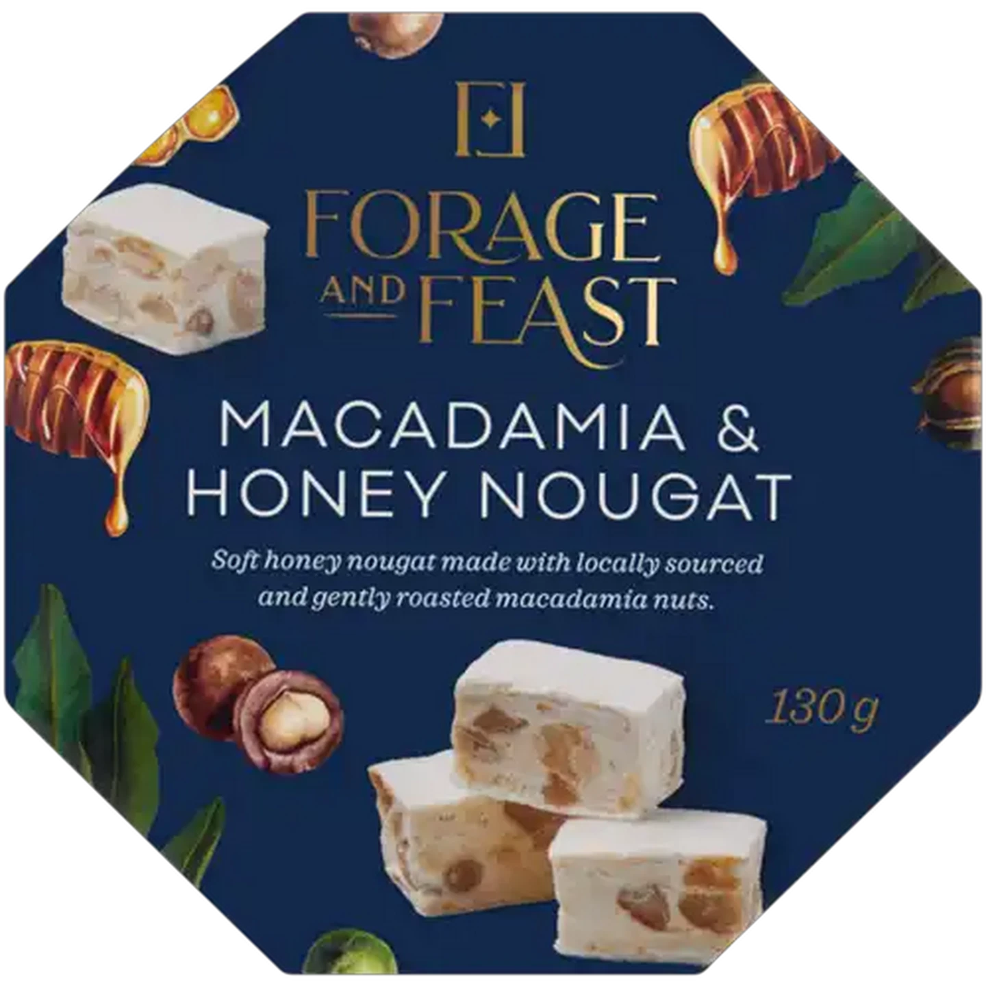 Checkers Sixty60 | Forage And Feast Macadamia & Honey Nougat 130g