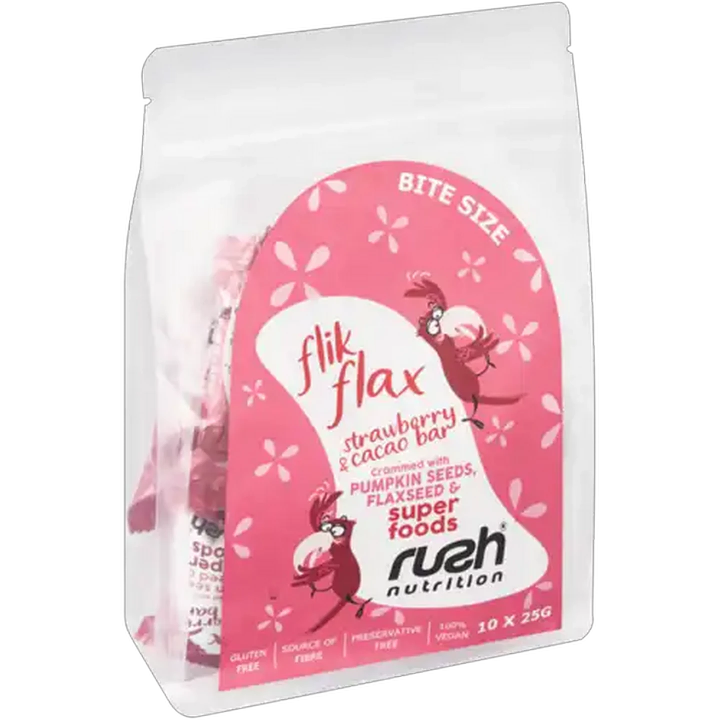 Checkers Sixty60 | Rush Nutrition Flik Flax Strawberry & Cacao Bar