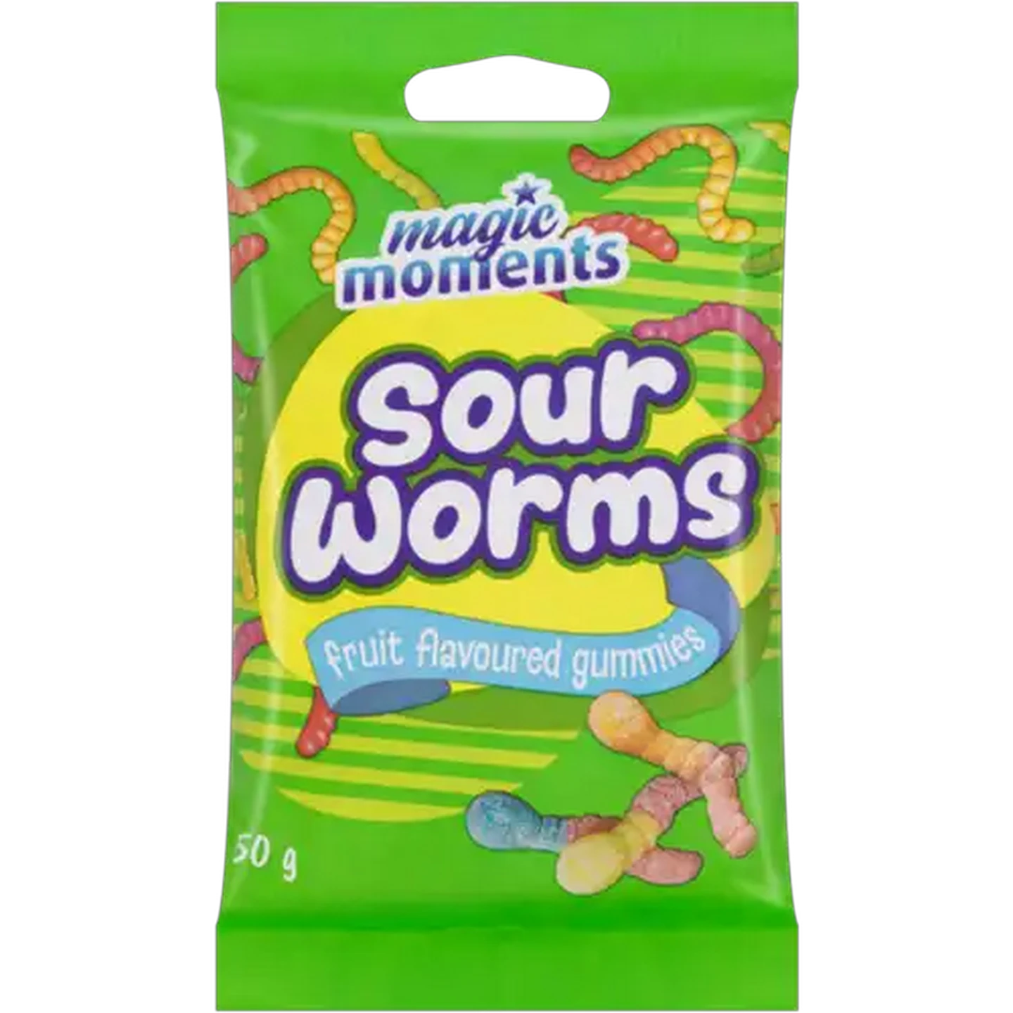 Image of Magic Moments Sour Worms 50g