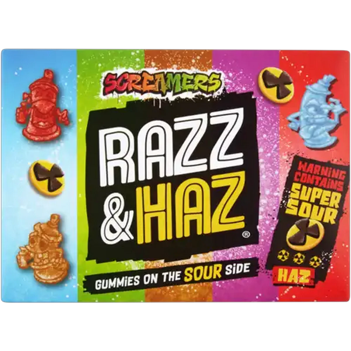 Checkers Sixty60 | Zed Candy Screamers Razz & Haz Sour Gummies 100g