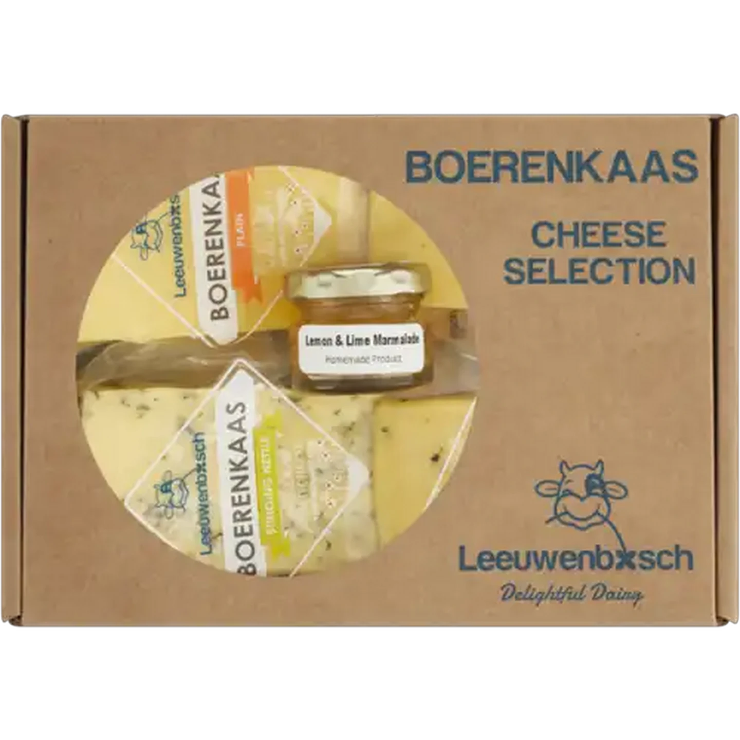 Image of Leeuwenbosch Box 2 Boerenkaas Cheese Selection 500g