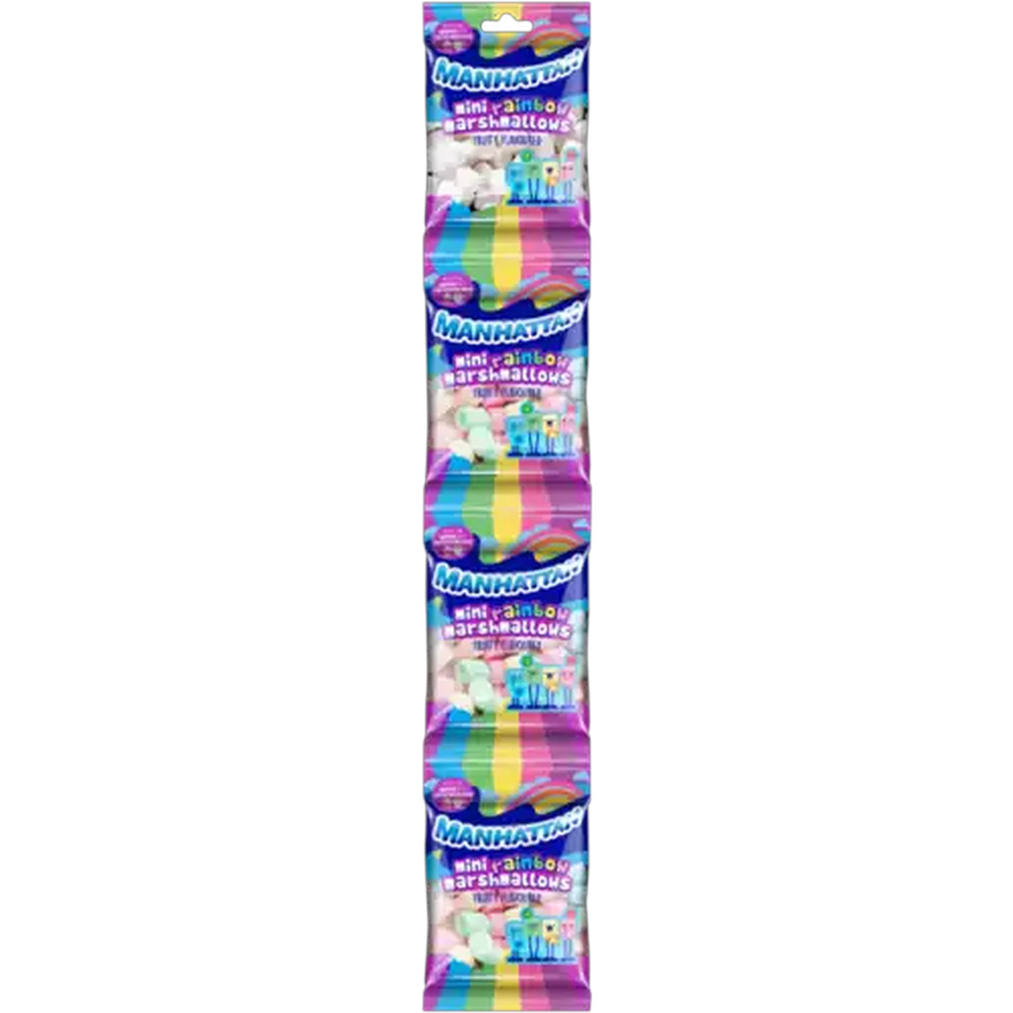 Image of Manhattan Mini Rainbow Marshmallows 4 x 25g