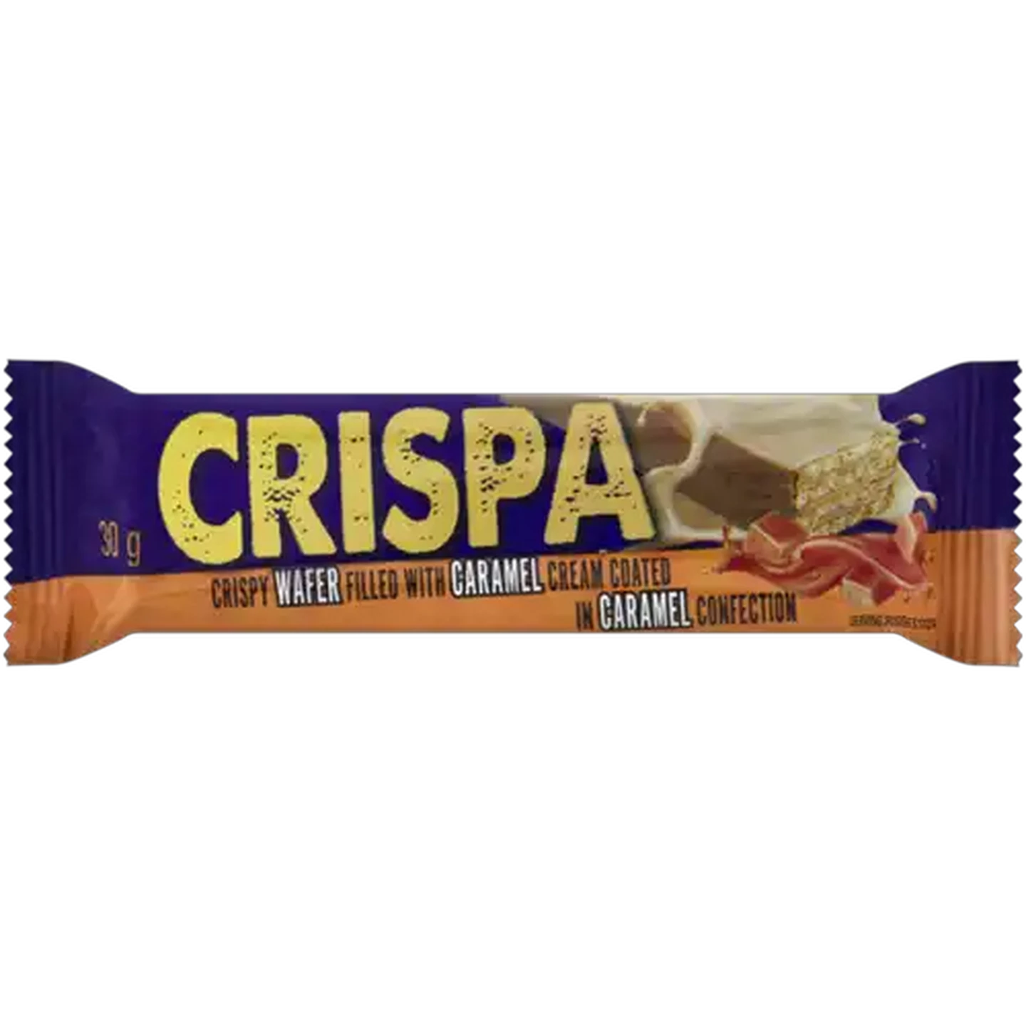 Image of CRISPA Caramel Wafer Bar 30g