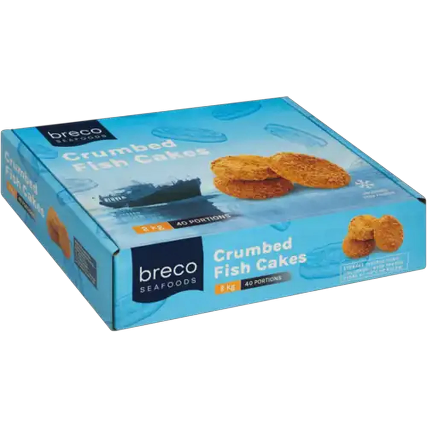 Image of Breco Seafoods Frozen Crumbed Fish Cakes 2kg
