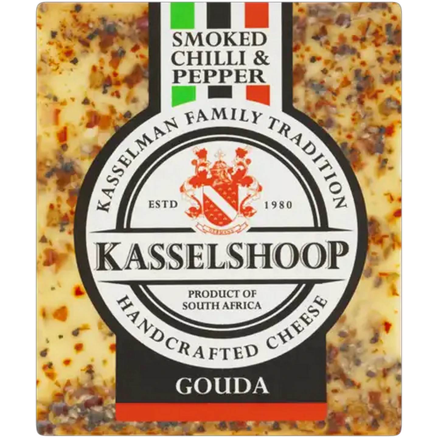Image of Kasselshoop Smoked Chilli & Pepper Gouda Cheese 200g