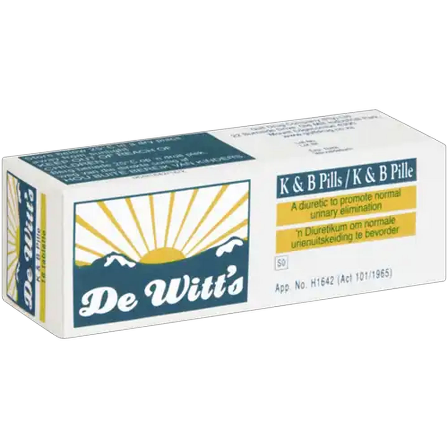 Image of De Witt's K & B Pills 16 Pack
