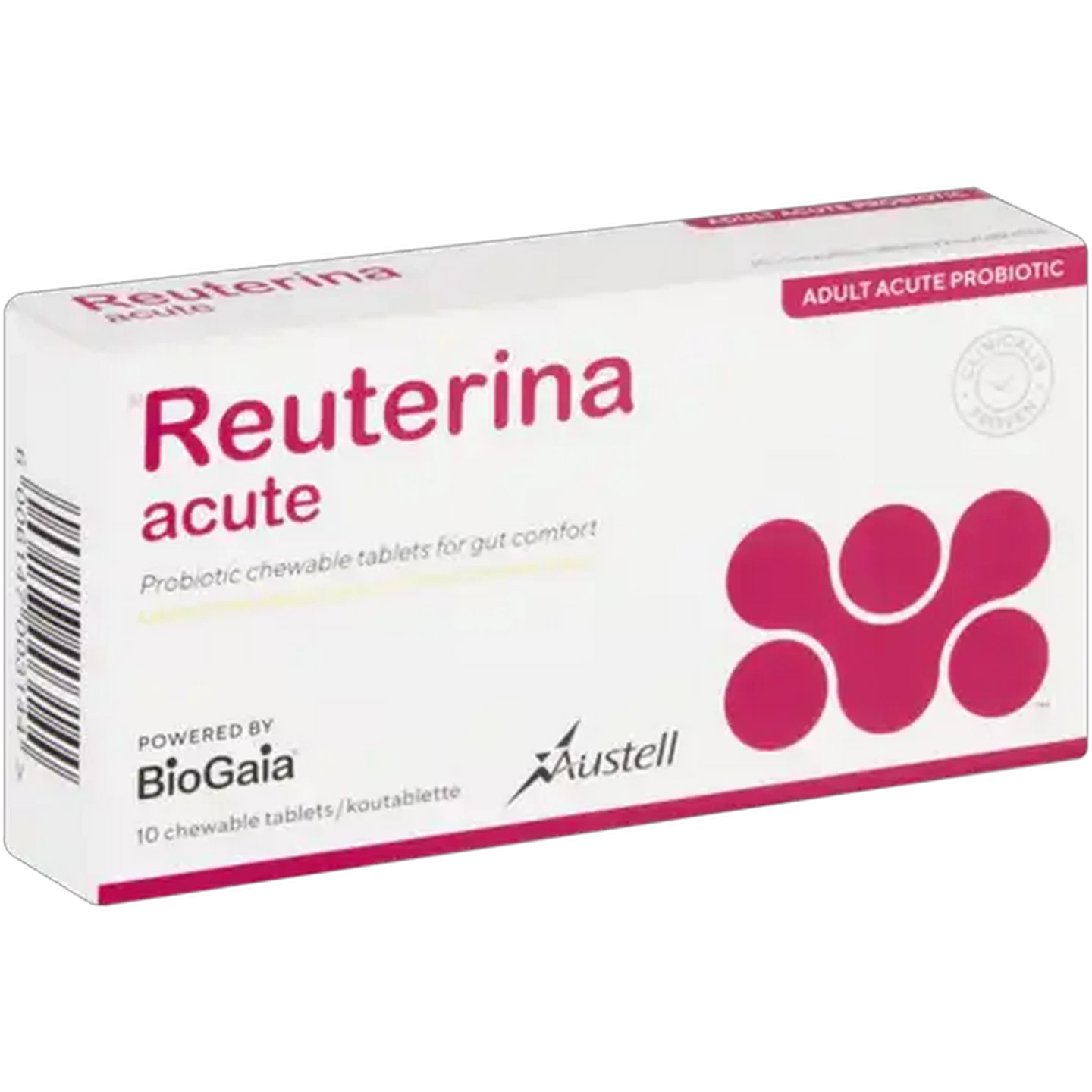 Image of Reuterina Acute Probiotic Chewable Tablets 10-Pack