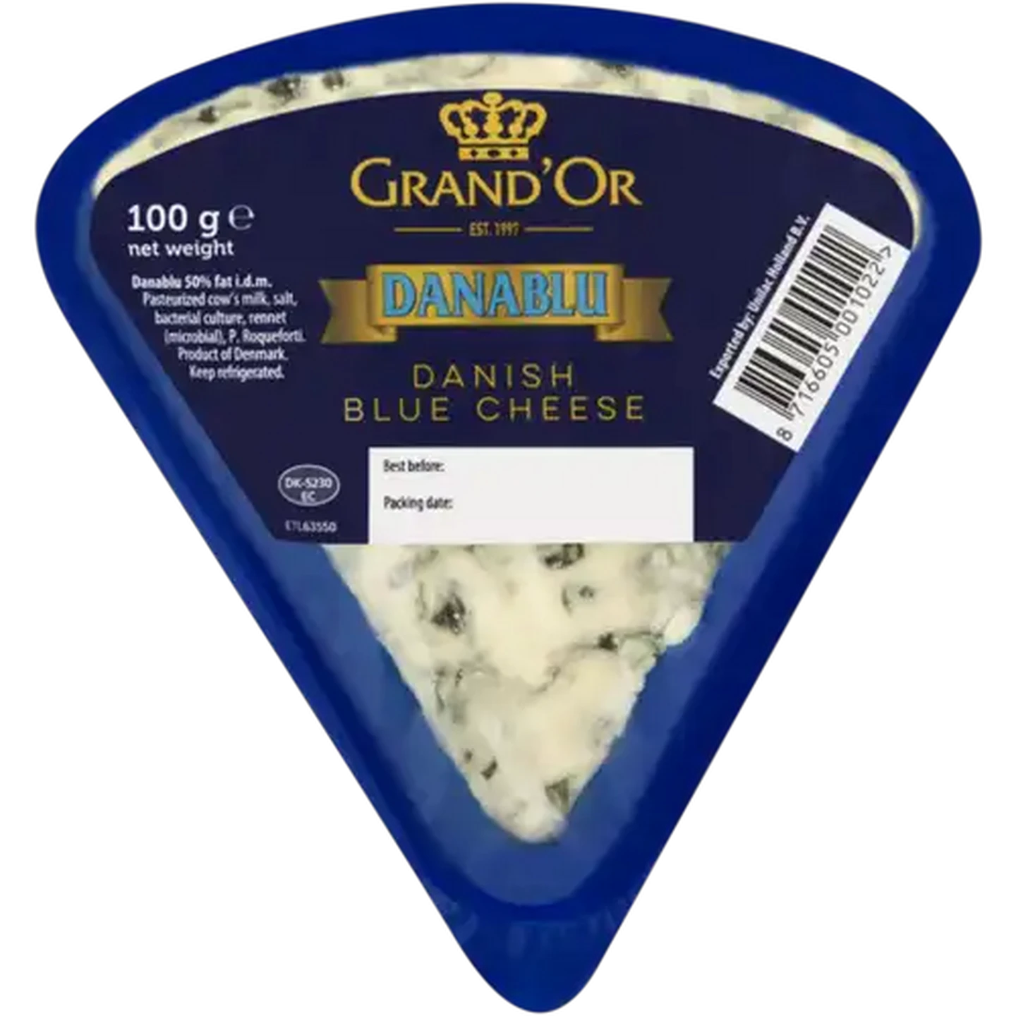 Image of Grand’Or Danablu Danish Blue Cheese 100g