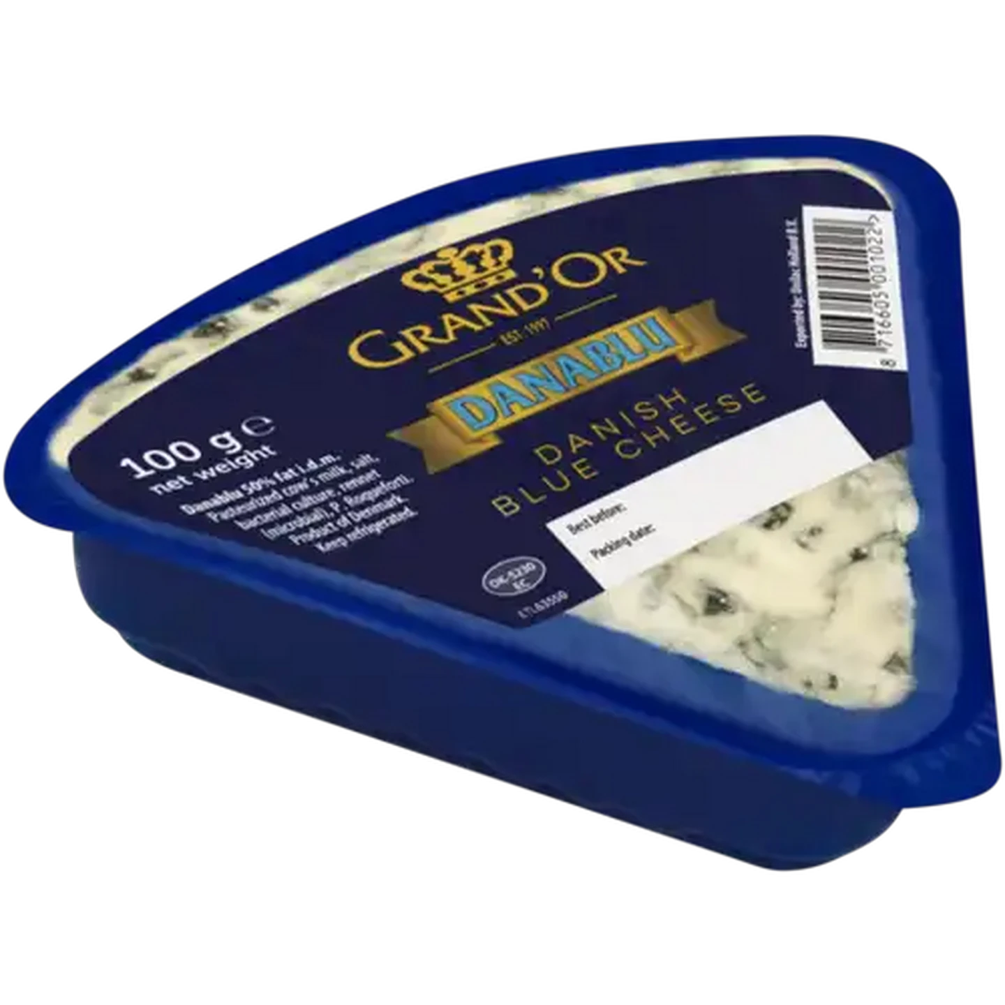 Image of Grand’Or Danablu Danish Blue Cheese 100g