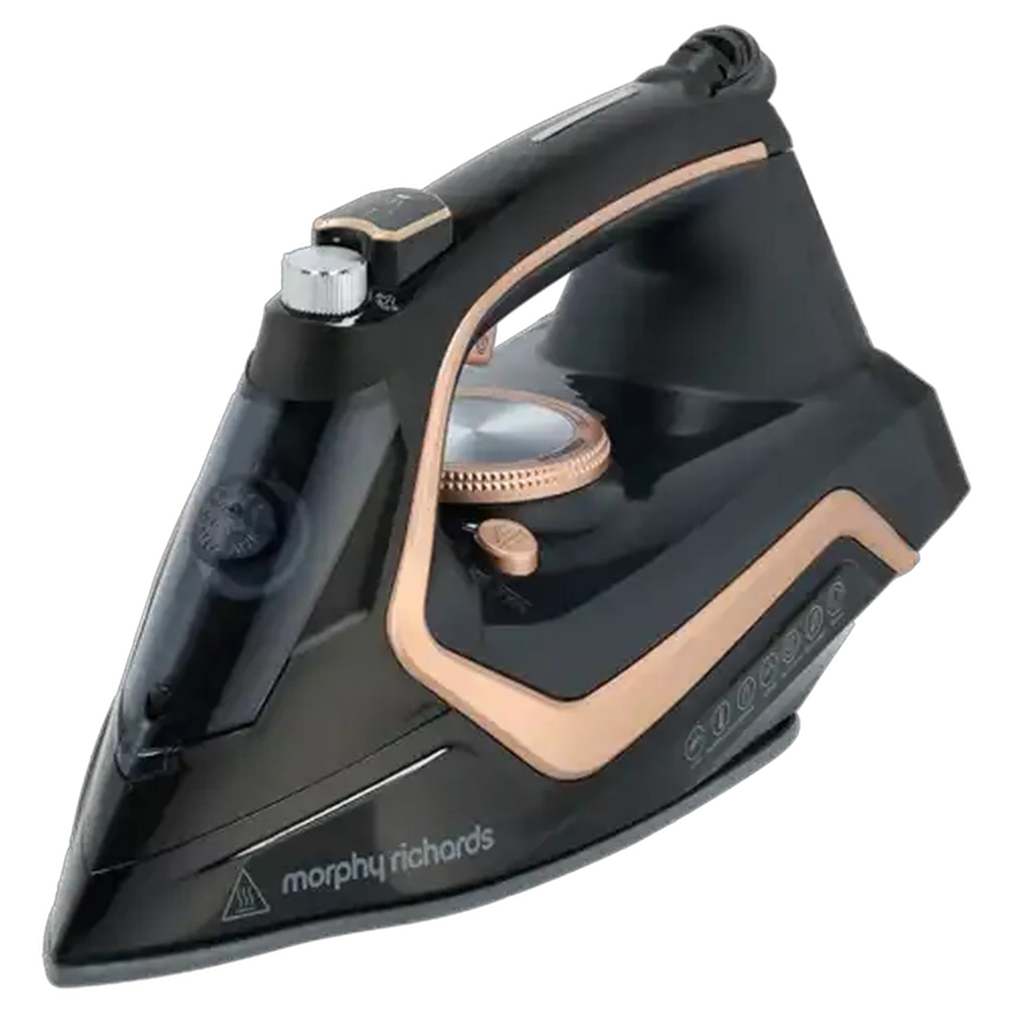 Image of Morphy Richards Rose Gold & Black Steam Iron 2200W