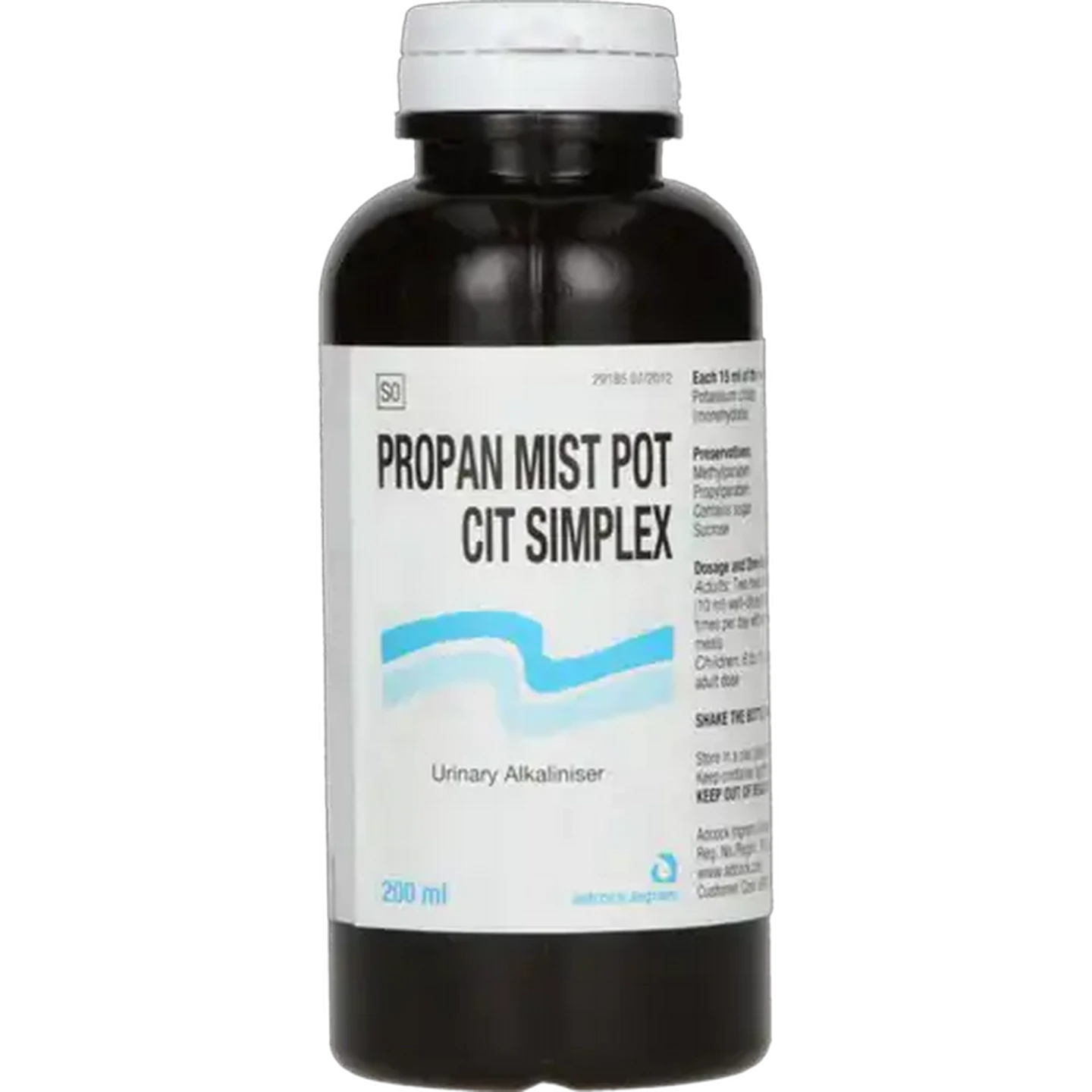 Image of Propan Mist Pot CIT Simplex Urinary Alkaliniser 200ml