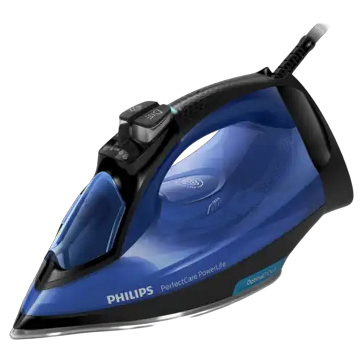 Image of Philips PerfectCare Powerlife Optimal Temperature Blue Steam Iron 2500W