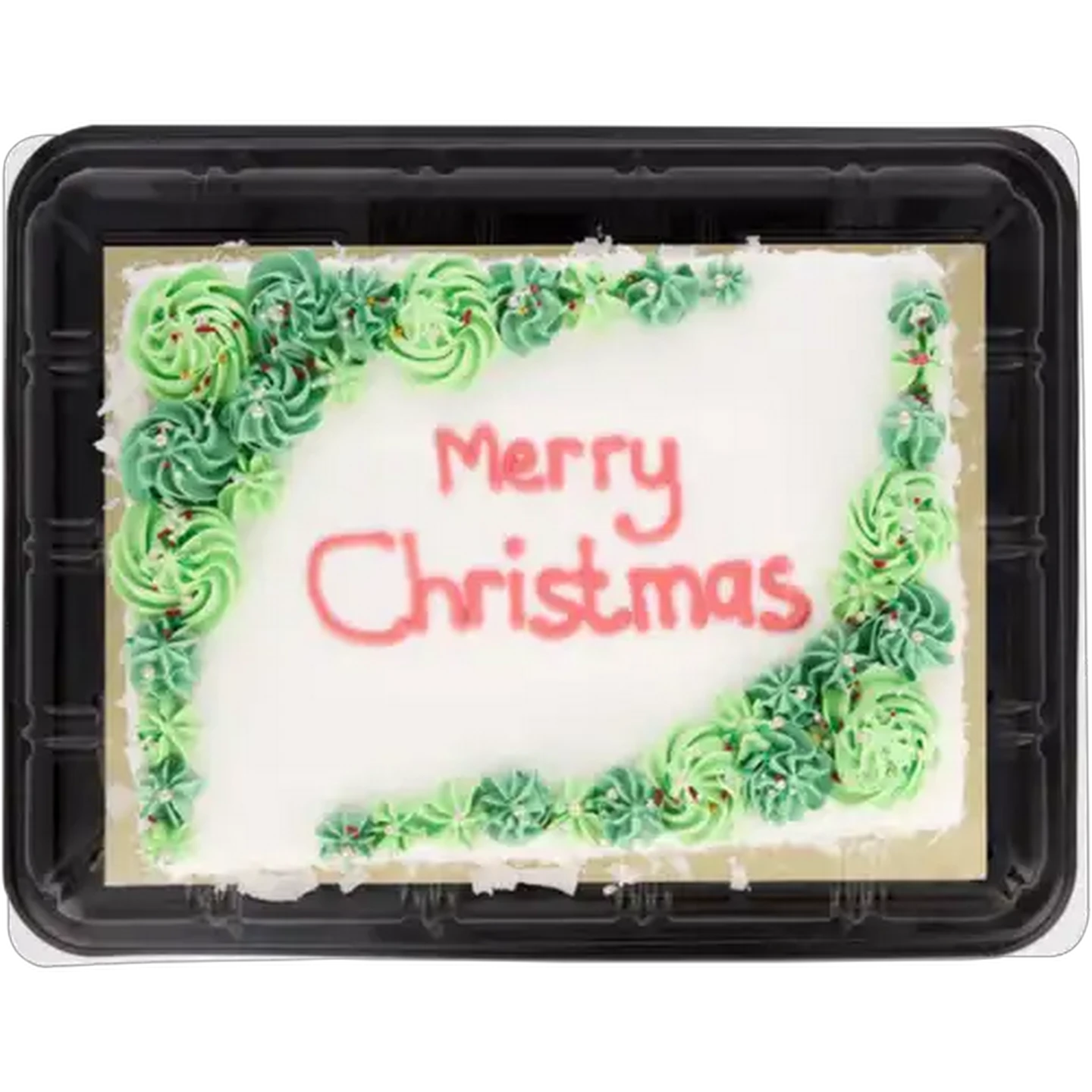 Image of Merry Christmas Tray Cake