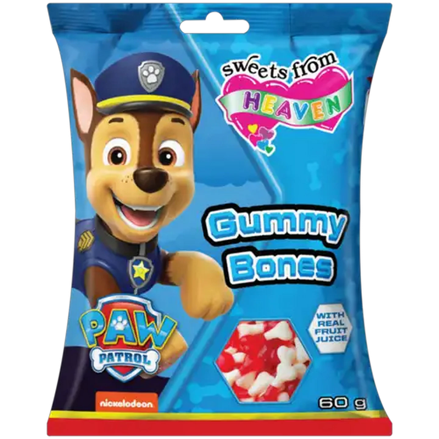 Image of Sweets from Heaven PAW Patrol Gummy Bones 60g