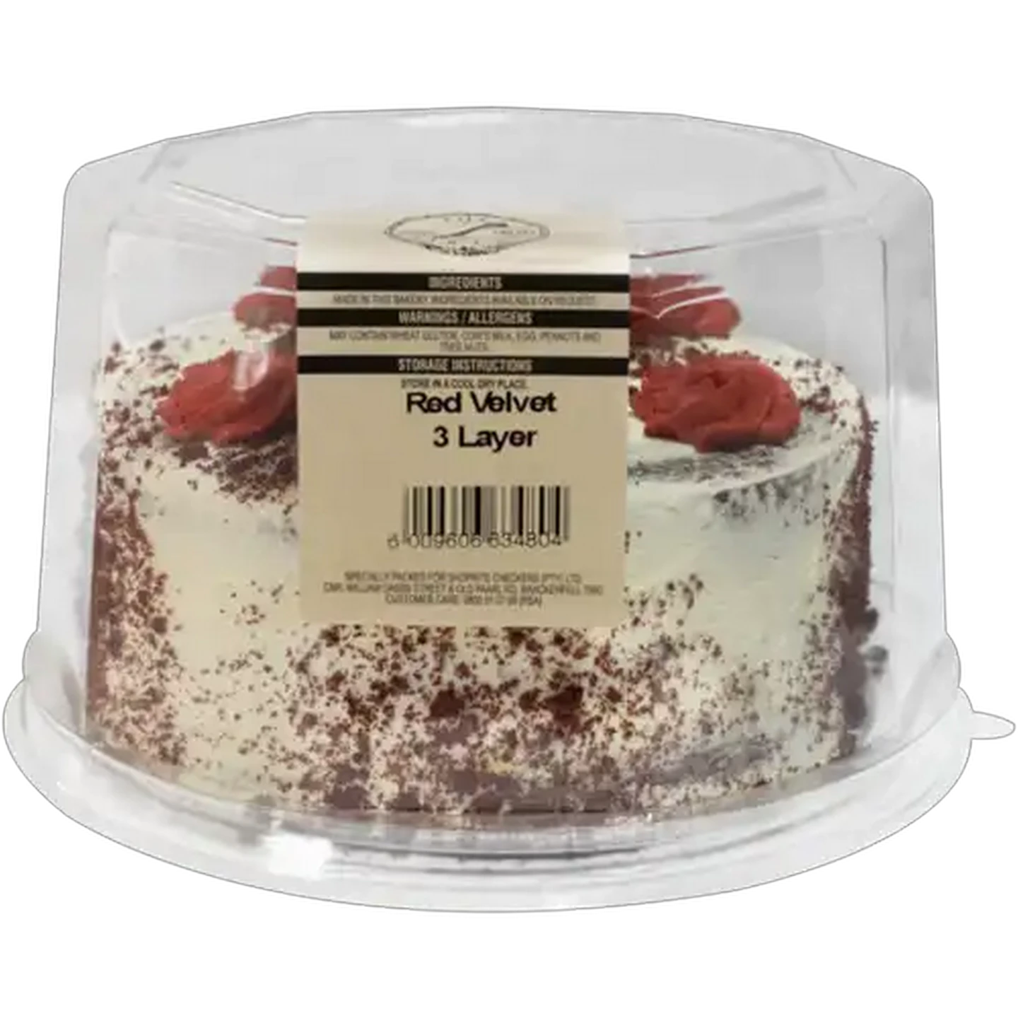 Image of The Bakery 3 Layer Red Velvet Cake