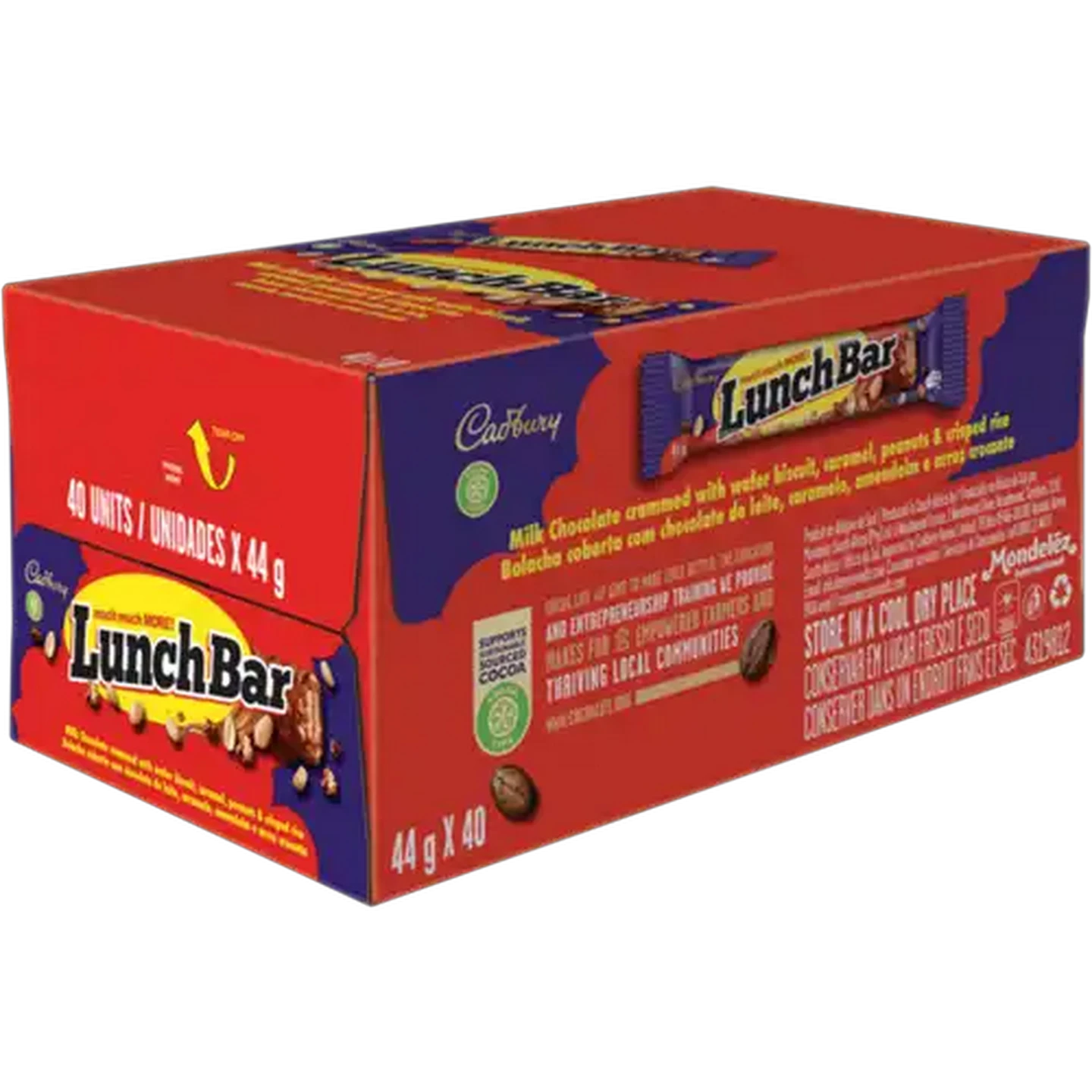 Image of Cadbury Lunch Bar Chocolate Bar 40s