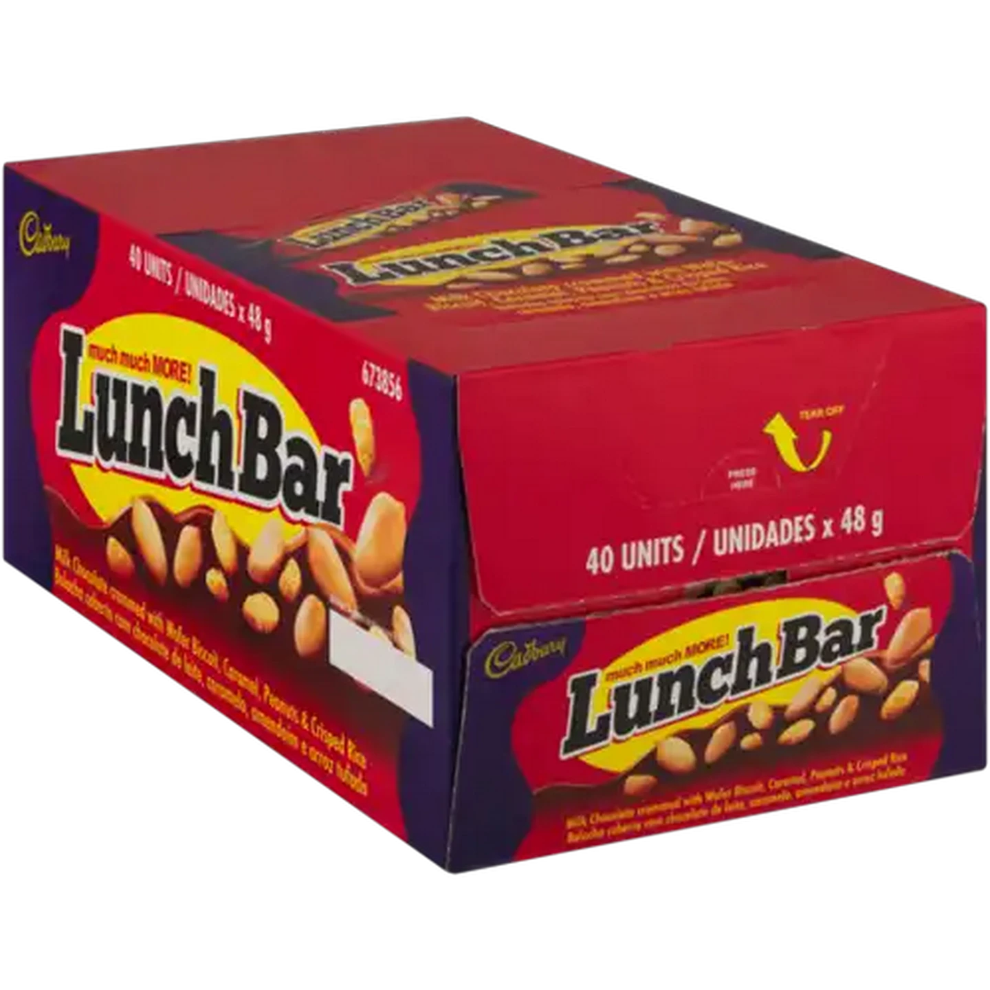 Image of Cadbury Lunch Bar Chocolate Bar 40s