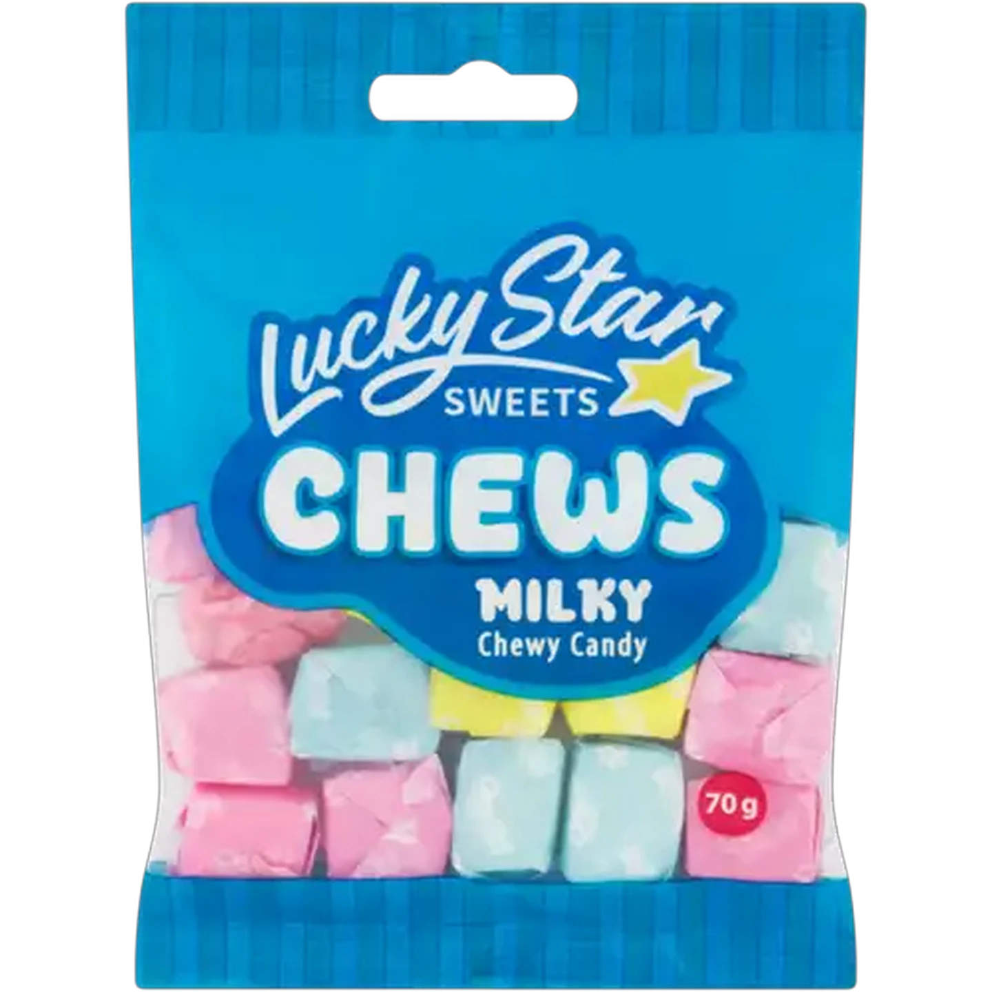 Image of Lucky Star Sweets Milky Chews 70g
