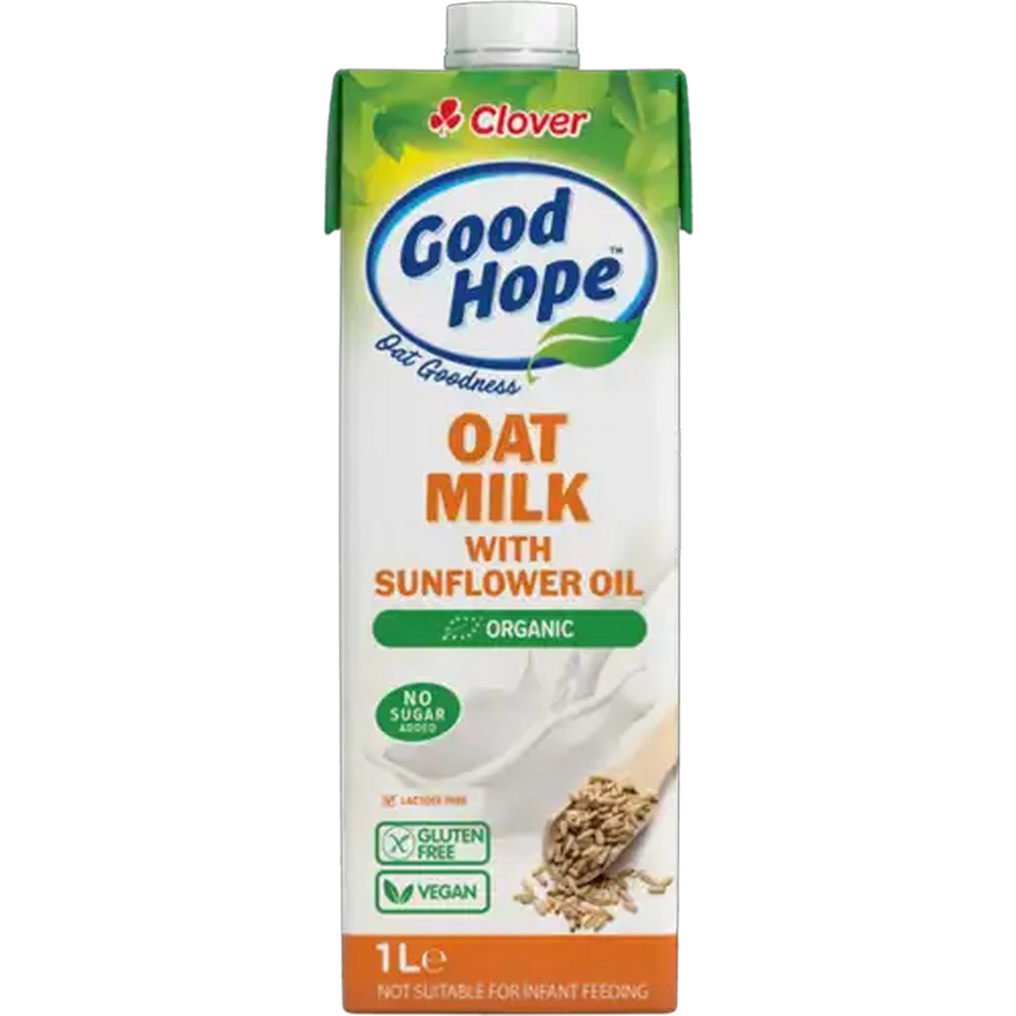 Image of Clover Good Hope Organic Oat Milk with Sunflower Oil 1L