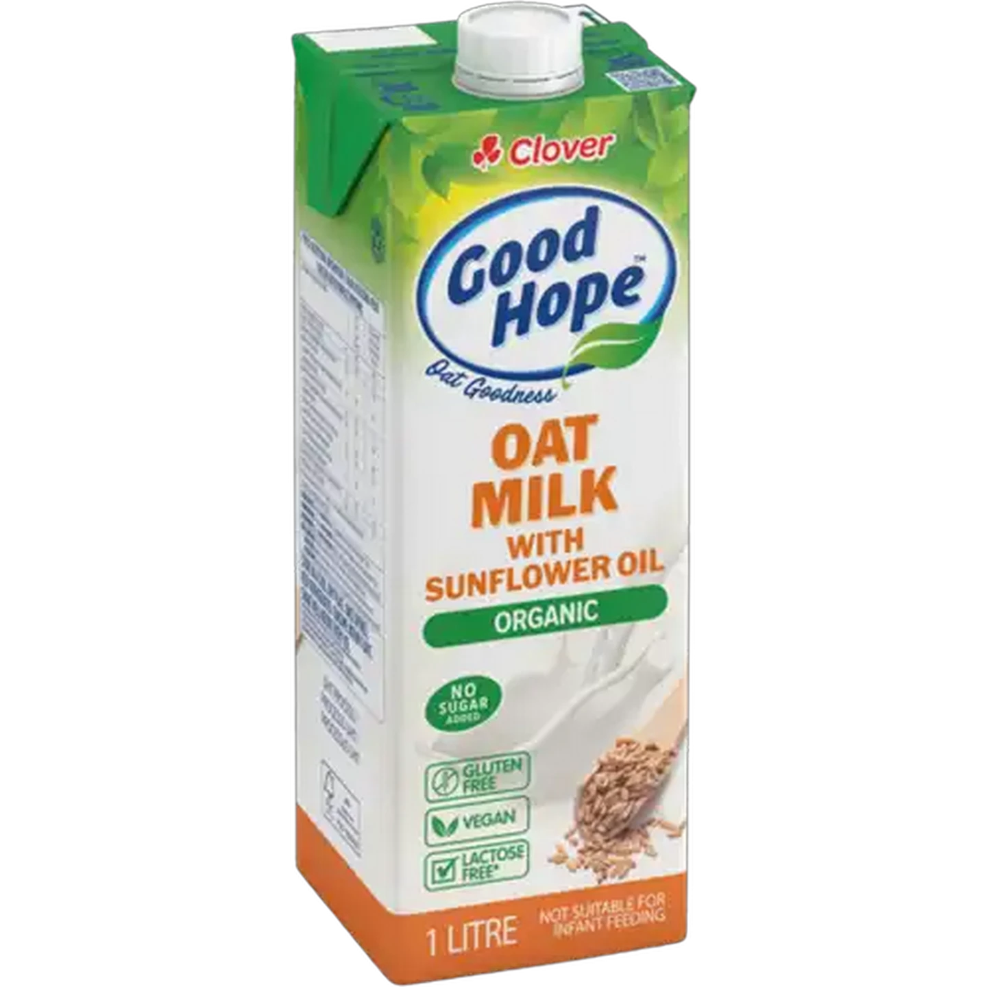 Image of Clover Good Hope Organic Oat Milk with Sunflower Oil 1L