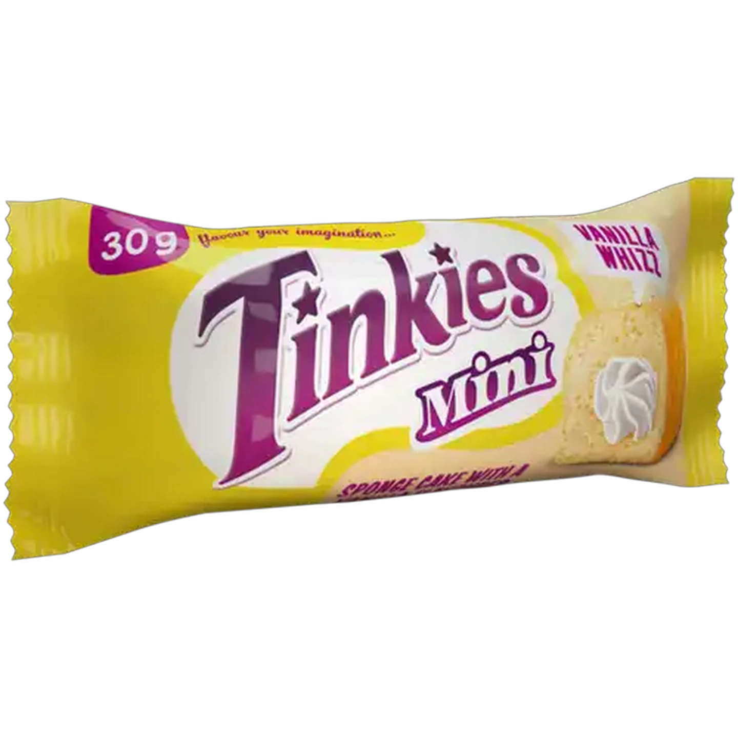 Image of Tinkies Vanilla Whizz Mini Sponge Cake 30g