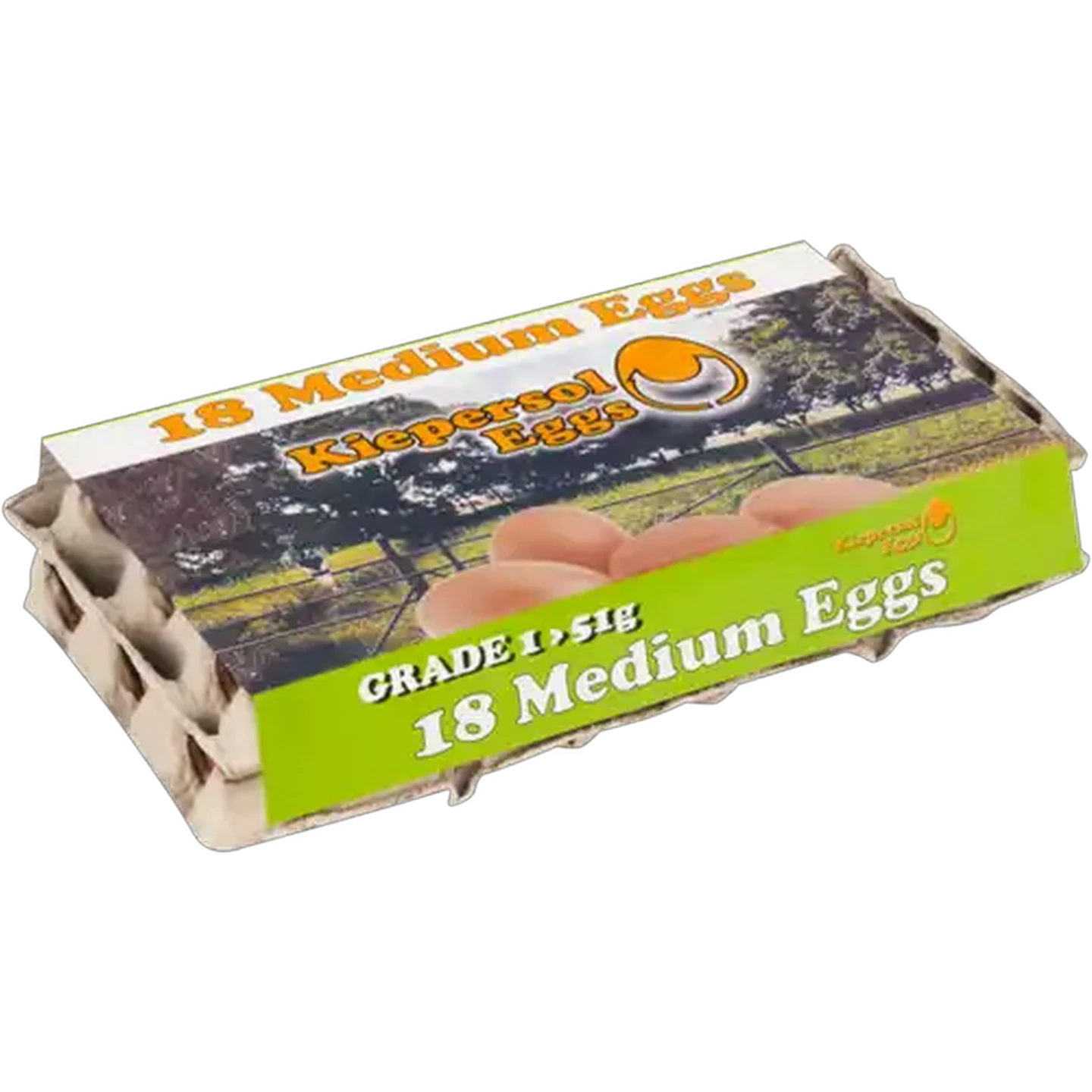 Image of Kiepersol Eggs 18 Pack