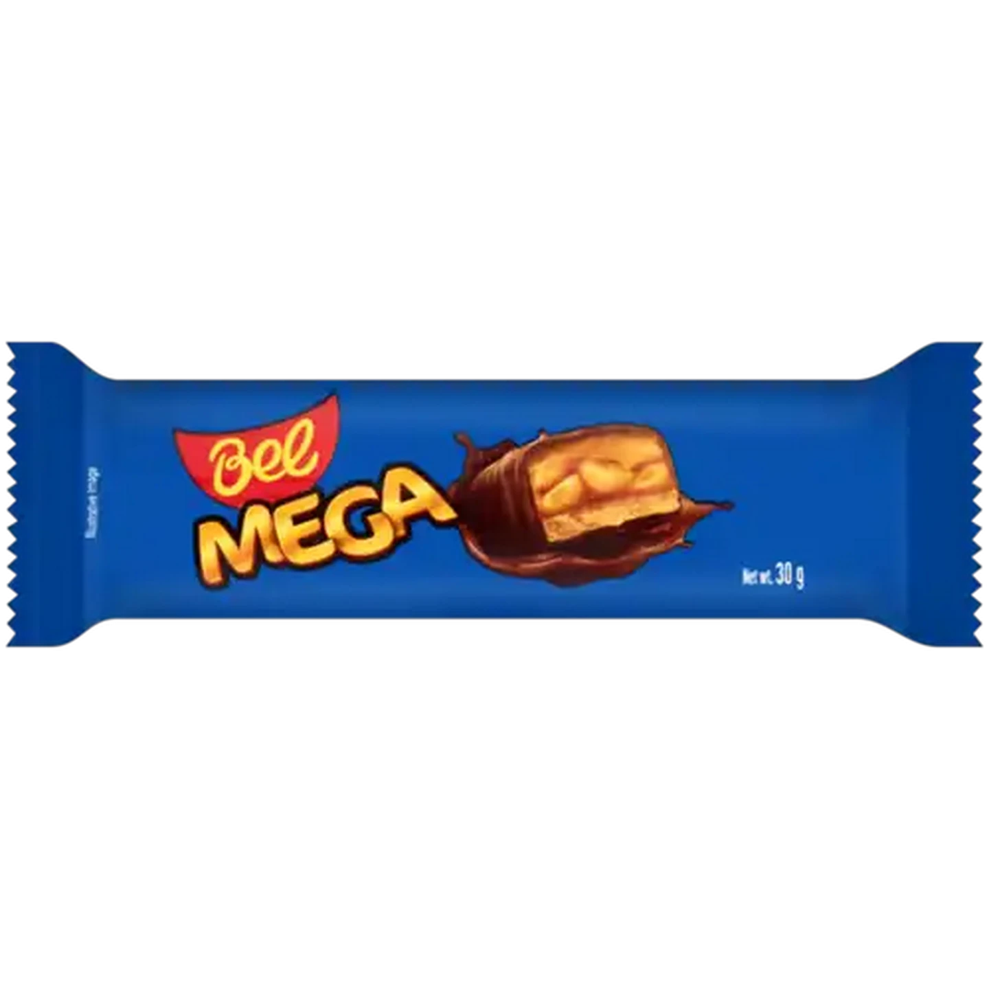 Image of Bel Caramel & Peanut Bonbon Mega Chocolate Bar 30g