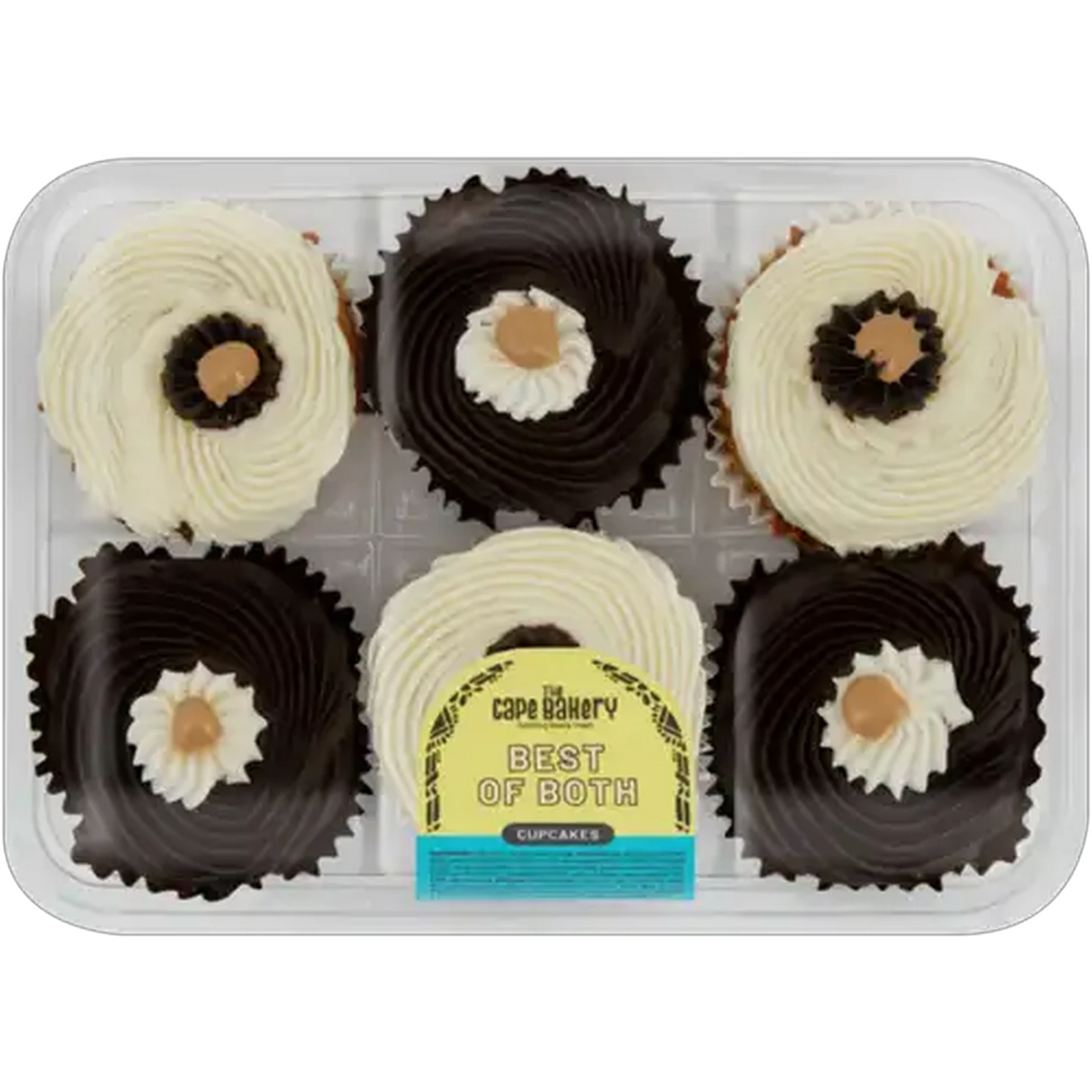 Image of The Cape Bakery Best of Both Cupcakes 6 Pack