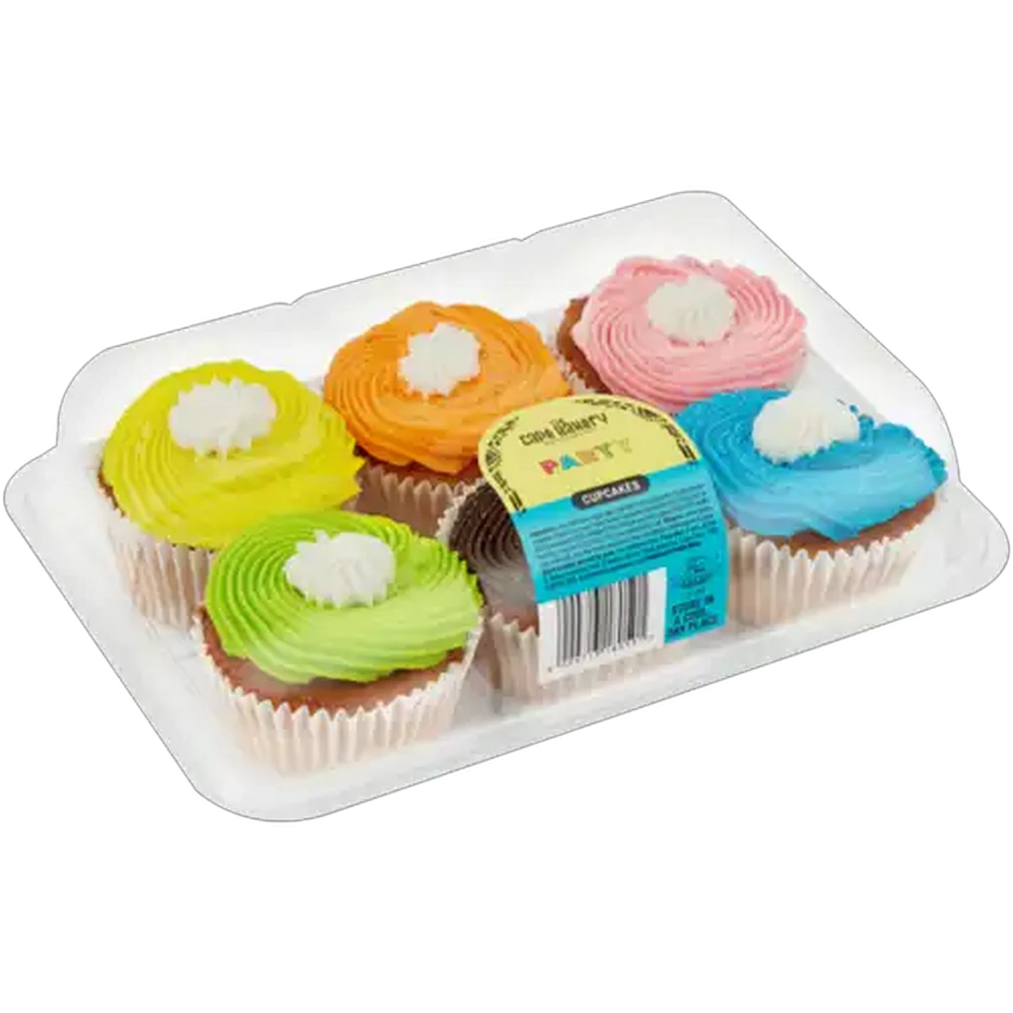 Image of The Cape Bakery Party Cupcakes 6 Pack