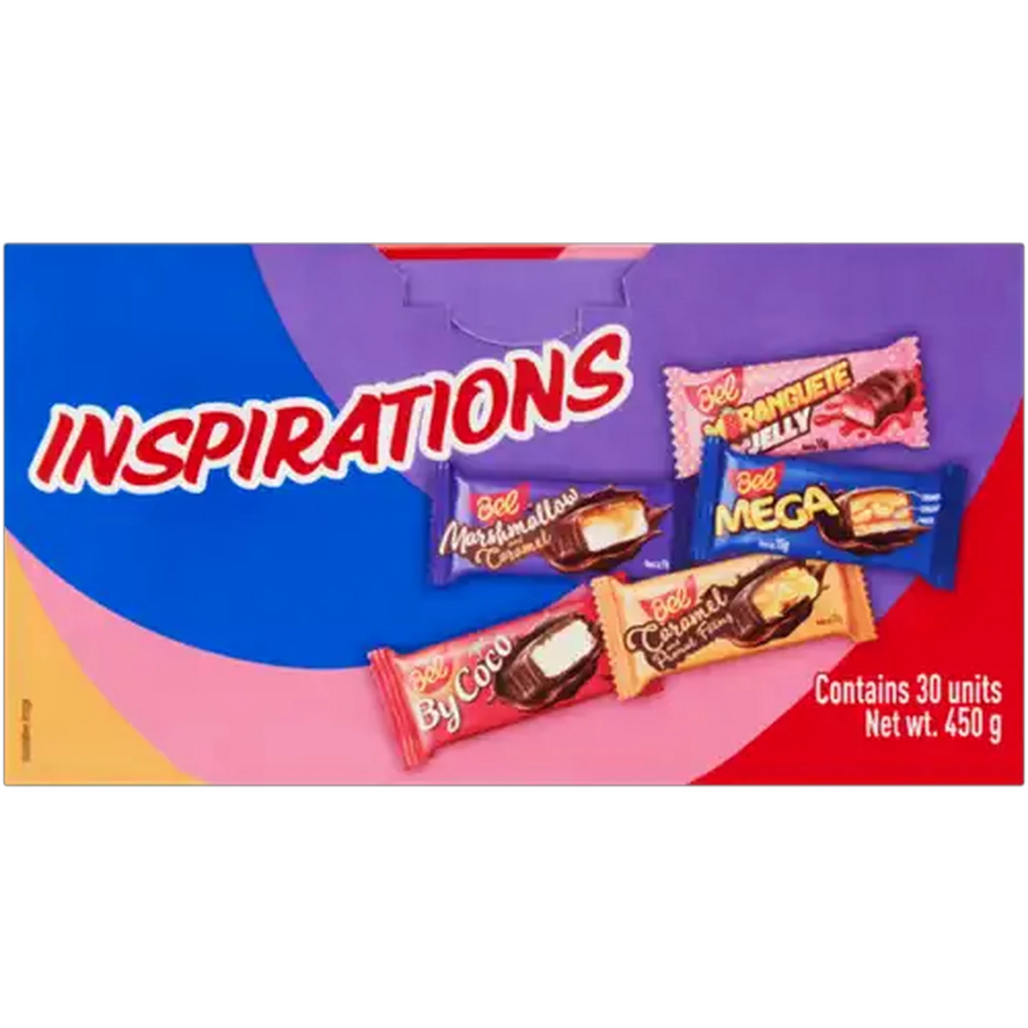 Image of Bel Assorted Mini Bar Chocolate Delights 30 x 15g