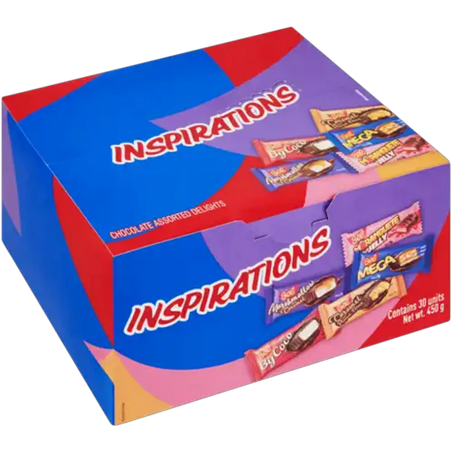 Image of Bel Assorted Mini Bar Chocolate Delights 30 x 15g