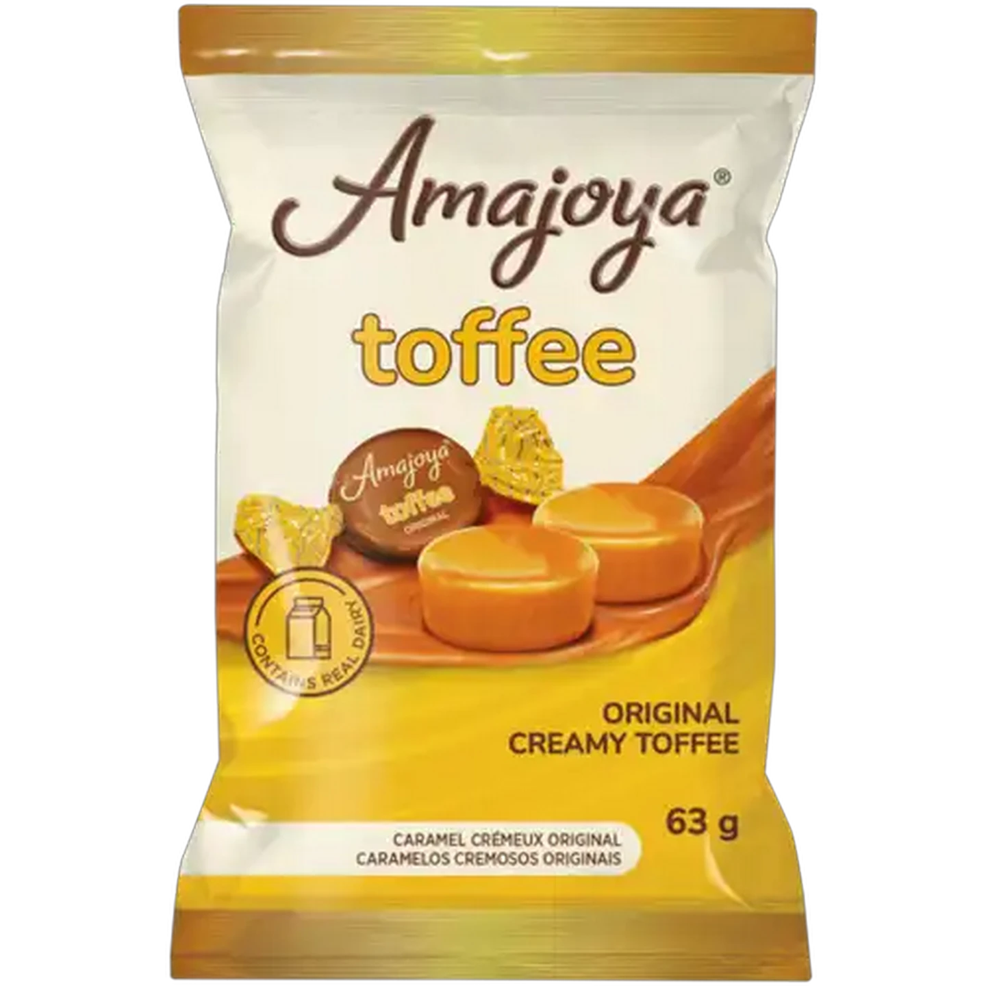 Image of Amajoya Original Creamy Toffee 63g