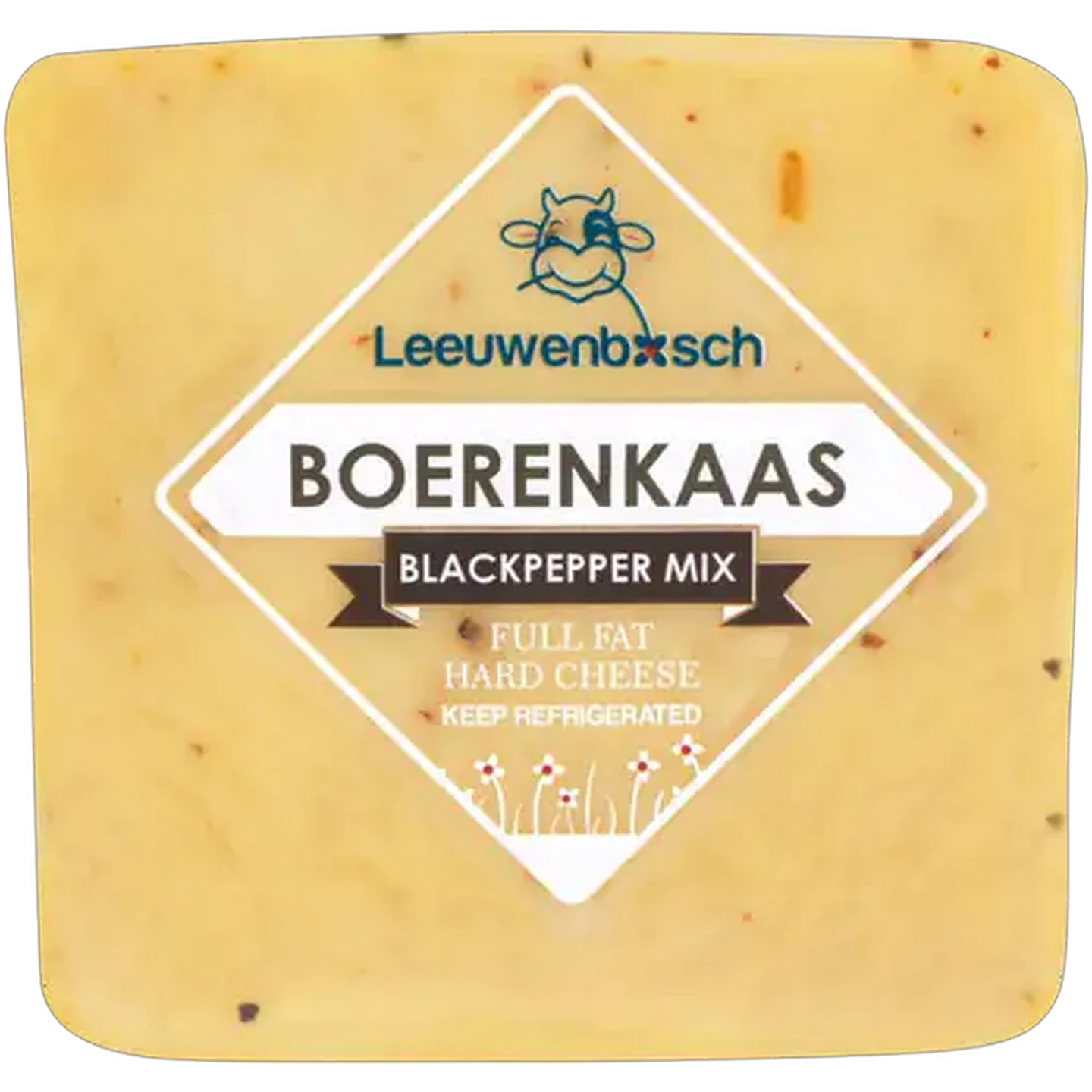 Image of Leeuwenbosch Boerenkaas Full Fat Hard Cheese with Blackpepper Mix 0 - 1kg